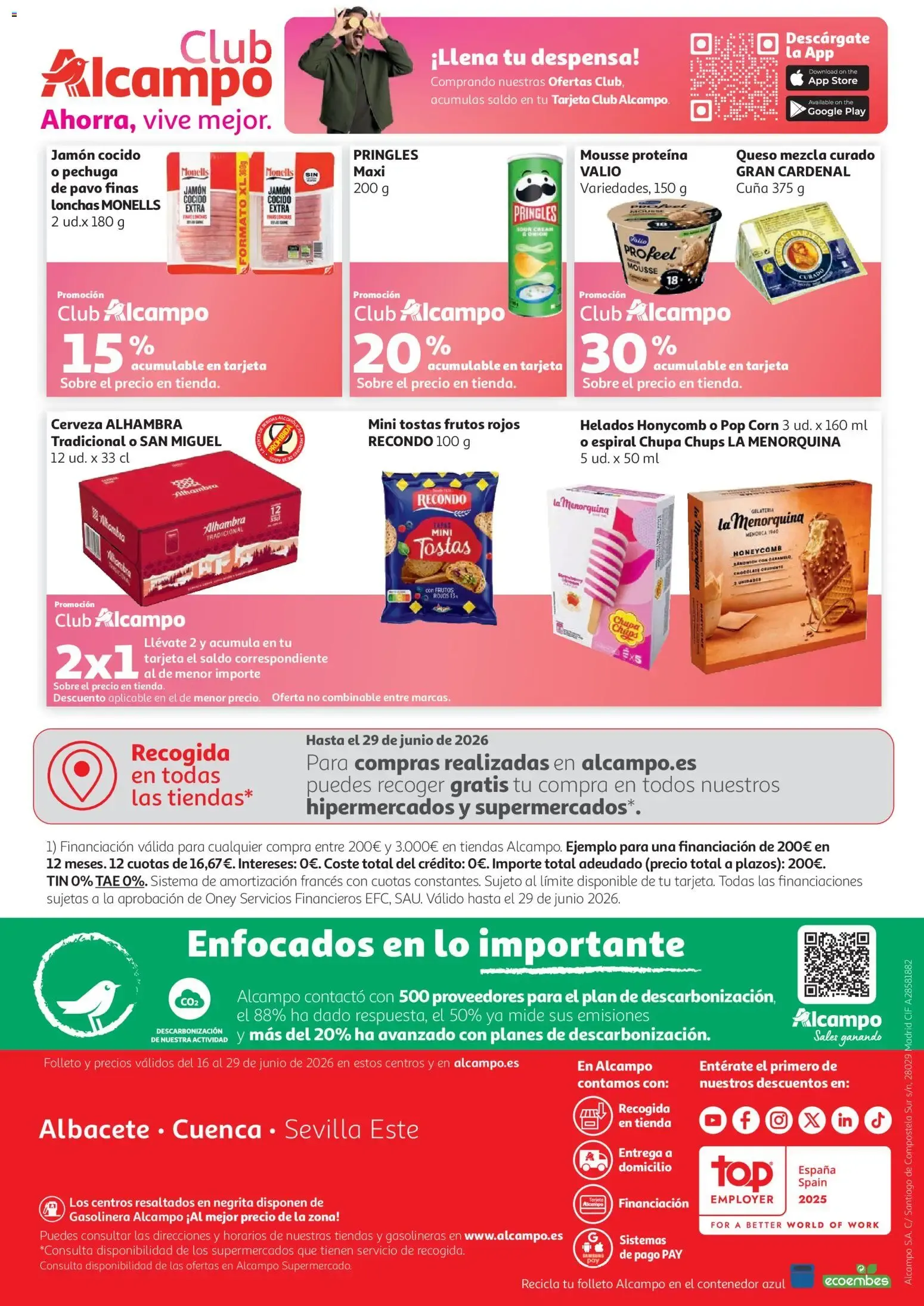 Catálogo de Alcampo - Aniversario: ¡El Partido del Ahorro! 16 de junio al 29 de junio 2026 - Página 28