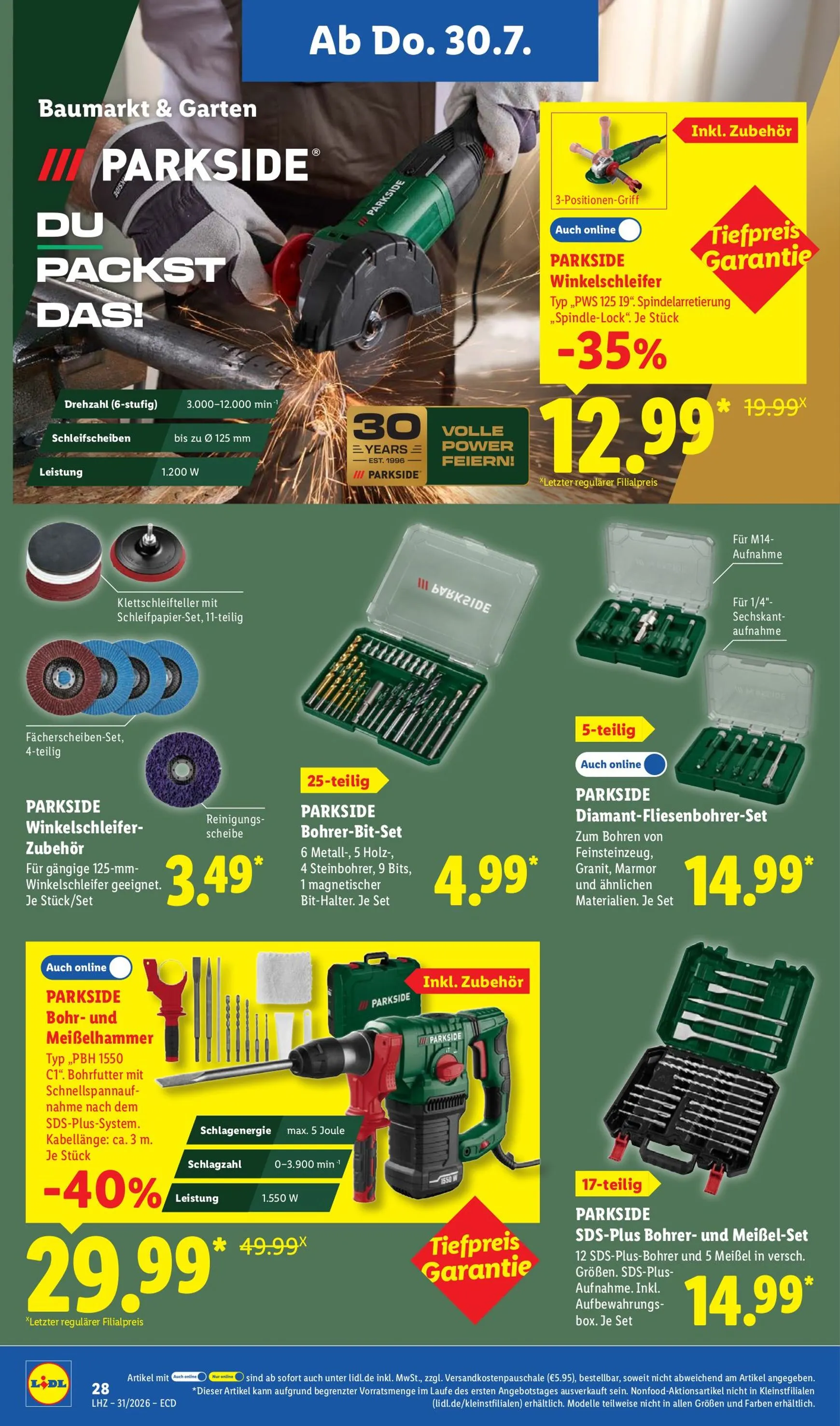 Lidl Prospekt nächste Woche – von Montag 27.07.2026 bis Samstag 01.08.2026 von 27. Juli bis 1. August 2026 - Prospekt seite 47