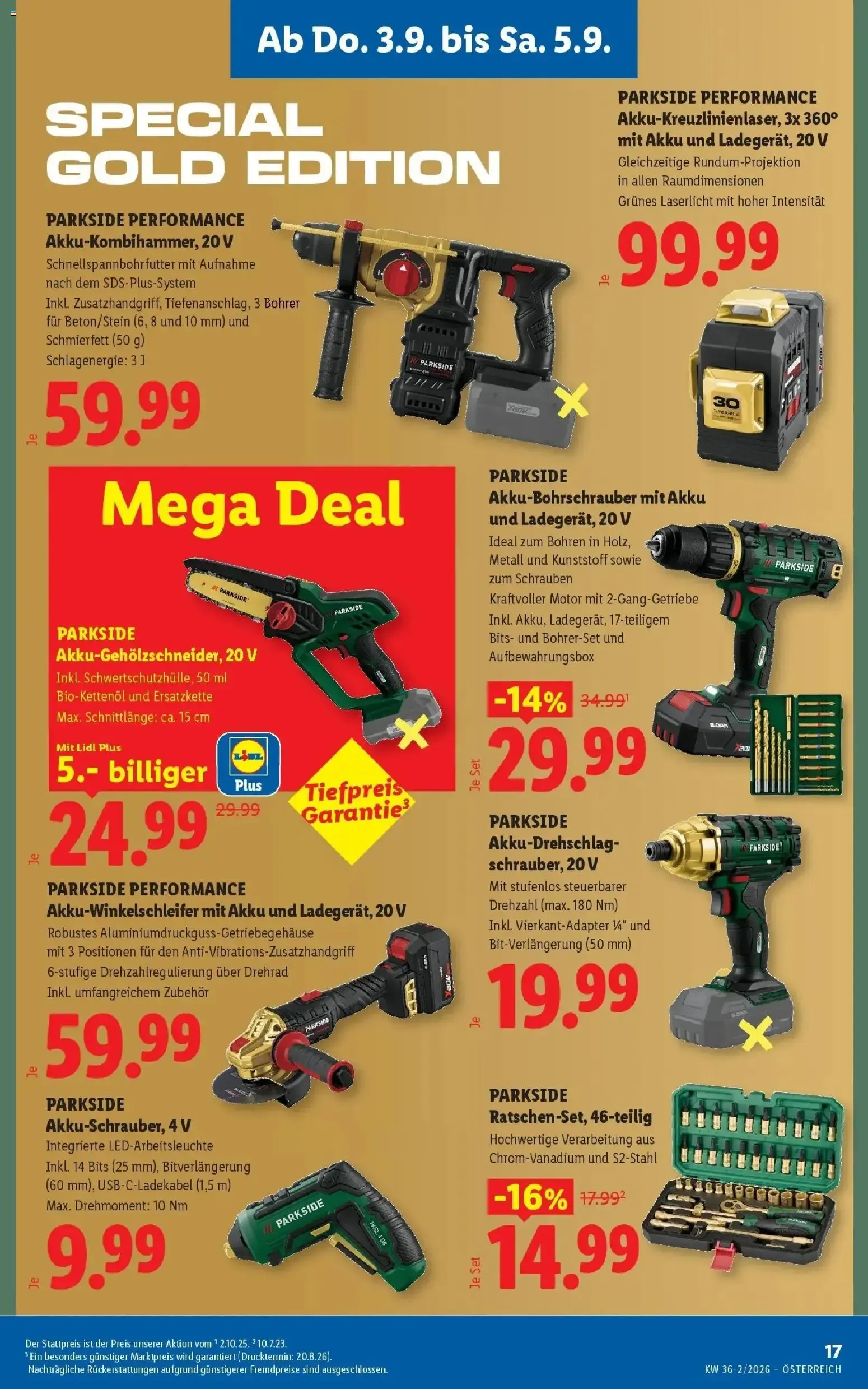 Lidl Ofertas del 03.09 al 05.09 von 3. September bis 5. September 2026 - Flugblätt seite 21