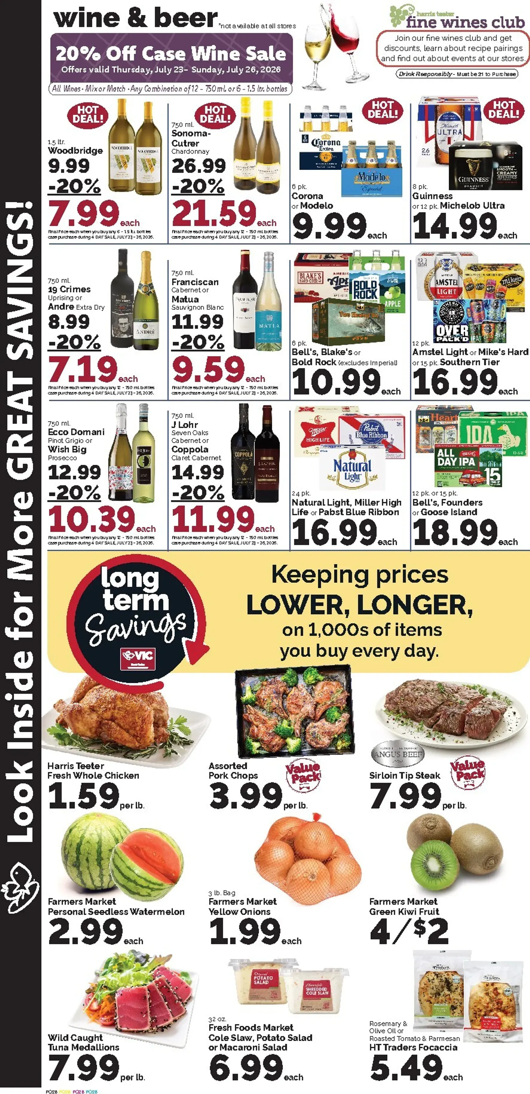 Weekly ad Harris Teeter: Spark up Your Summer Weekly Specials from July 22 to July 28 2026 - Page 9