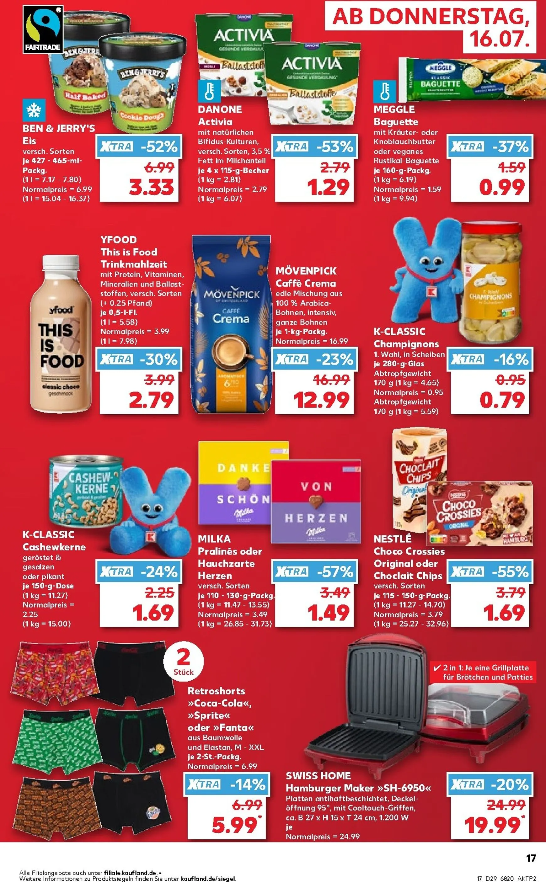 Kaufland Prospekt nächste Woche – von Donnerstag 16.07.2026 bis Mittwoch 22.07.2026 von 16. Juli bis 22. Juli 2026 - Prospekt seite 18