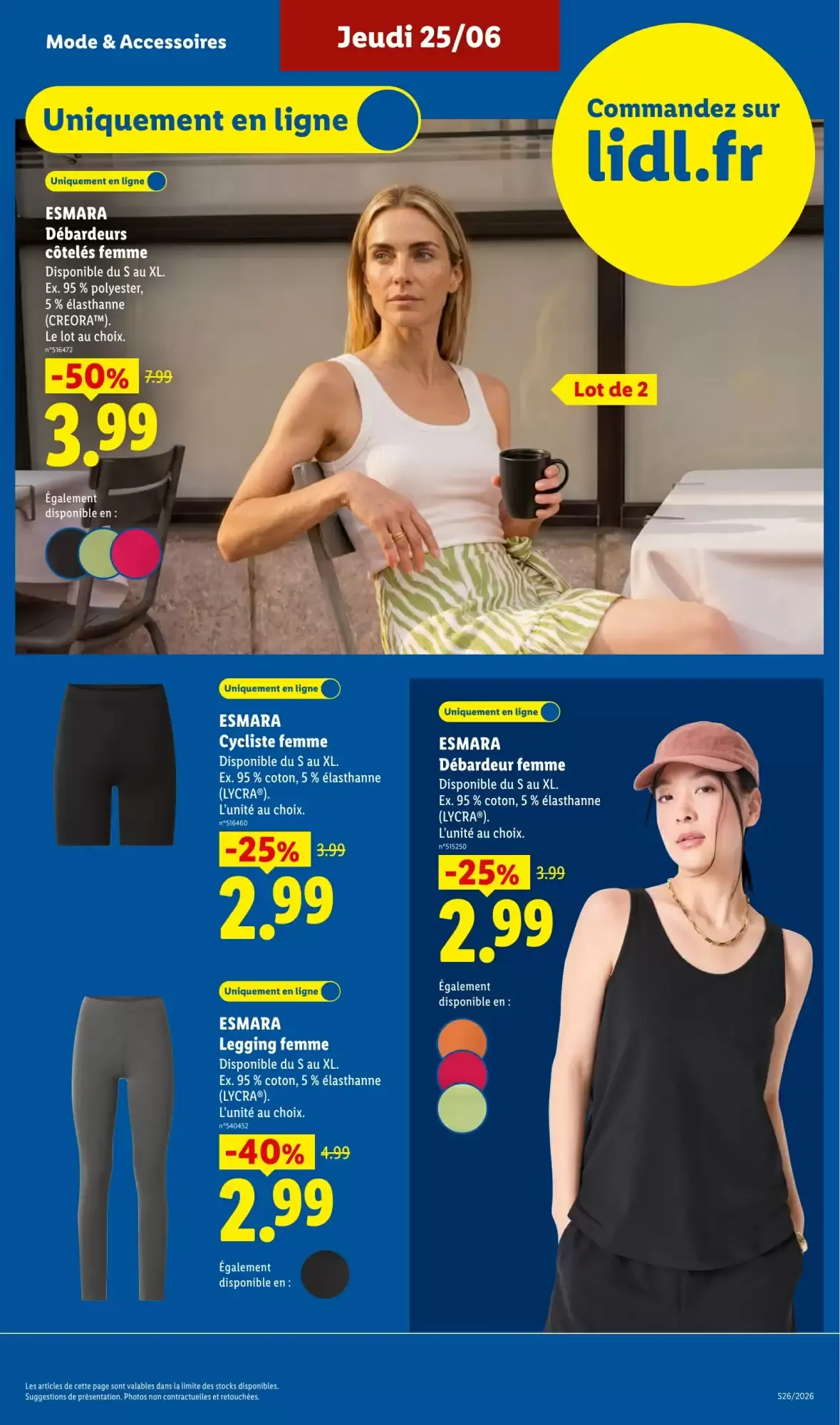 Lidl - Supportez les Bleus! Crivit x Olivier Giroud du 25 juin au 1 juillet 2026 - Catalogue page 53