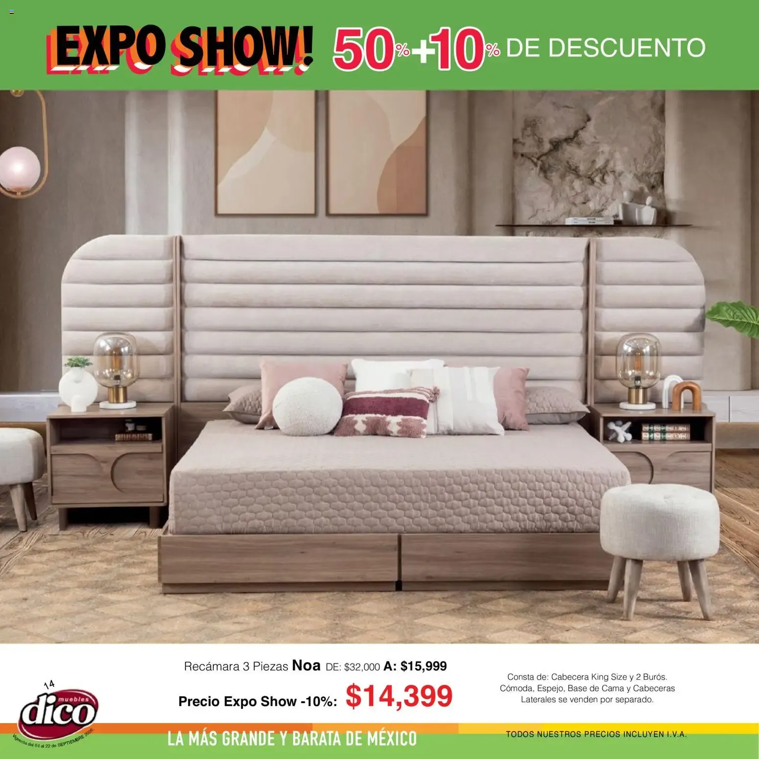 Catálogo de Muebles Dico catálogo Expo Show (04/09/2026 - 22/09/2026) - catálogo en línea 4 de septiembre al 22 de septiembre 2026 - Pagina 14