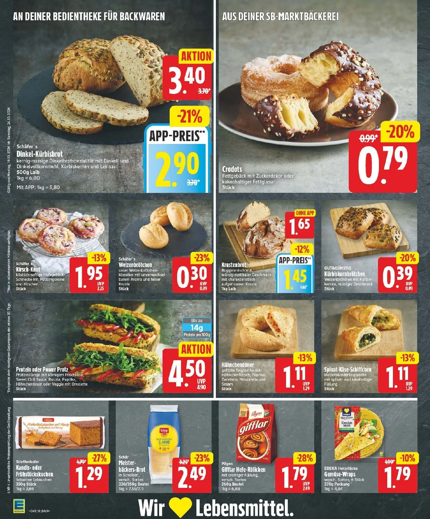 Edeka Prospekt nächste Woche – von Montag 19.10.2026 bis Samstag 24.10.2026 von 19. Oktober bis 24. Oktober 2026 - Prospekt seite 10