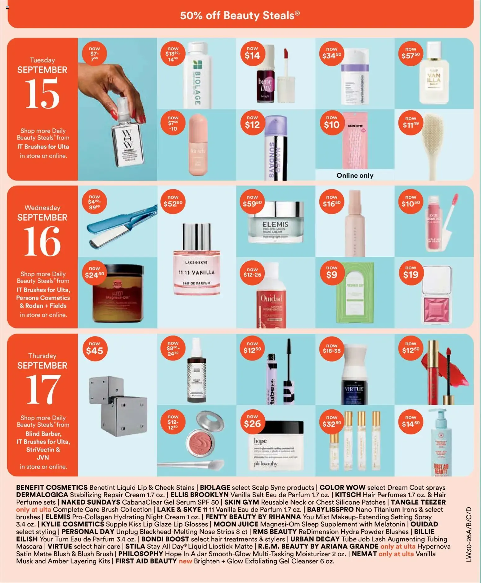 Weekly ad Ulta Beauty: 21+ Days of Beauty Event from August 28 to September 17 2026 - Page 8