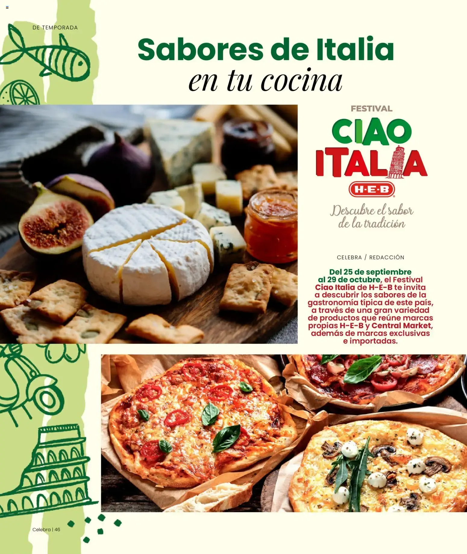 Catálogo de H-E-B folleto Celebra (01/09/2026 - 31/10/2026) - catálogo en línea 1 de septiembre al 31 de octubre 2026 - Pagina 46