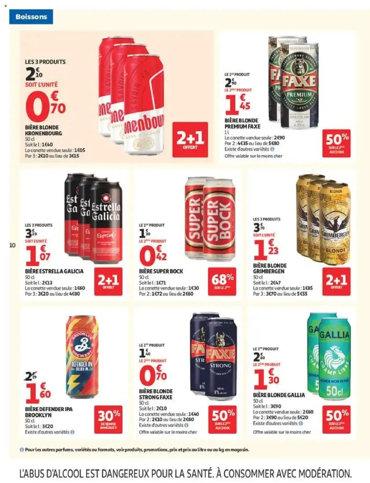 Auchan: Offres du moment du 28 juillet au 9 août 2026 - Catalogue page 10