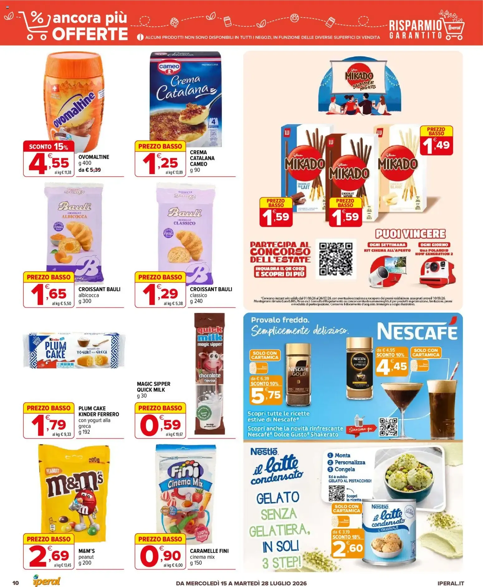 Nuovo Iperal volantino Ancora Più Offerte dal 15/07/2026 > offerte anteprima 🛍️ da 15 luglio a 28 luglio di 2026 - Pagina del volantino 10