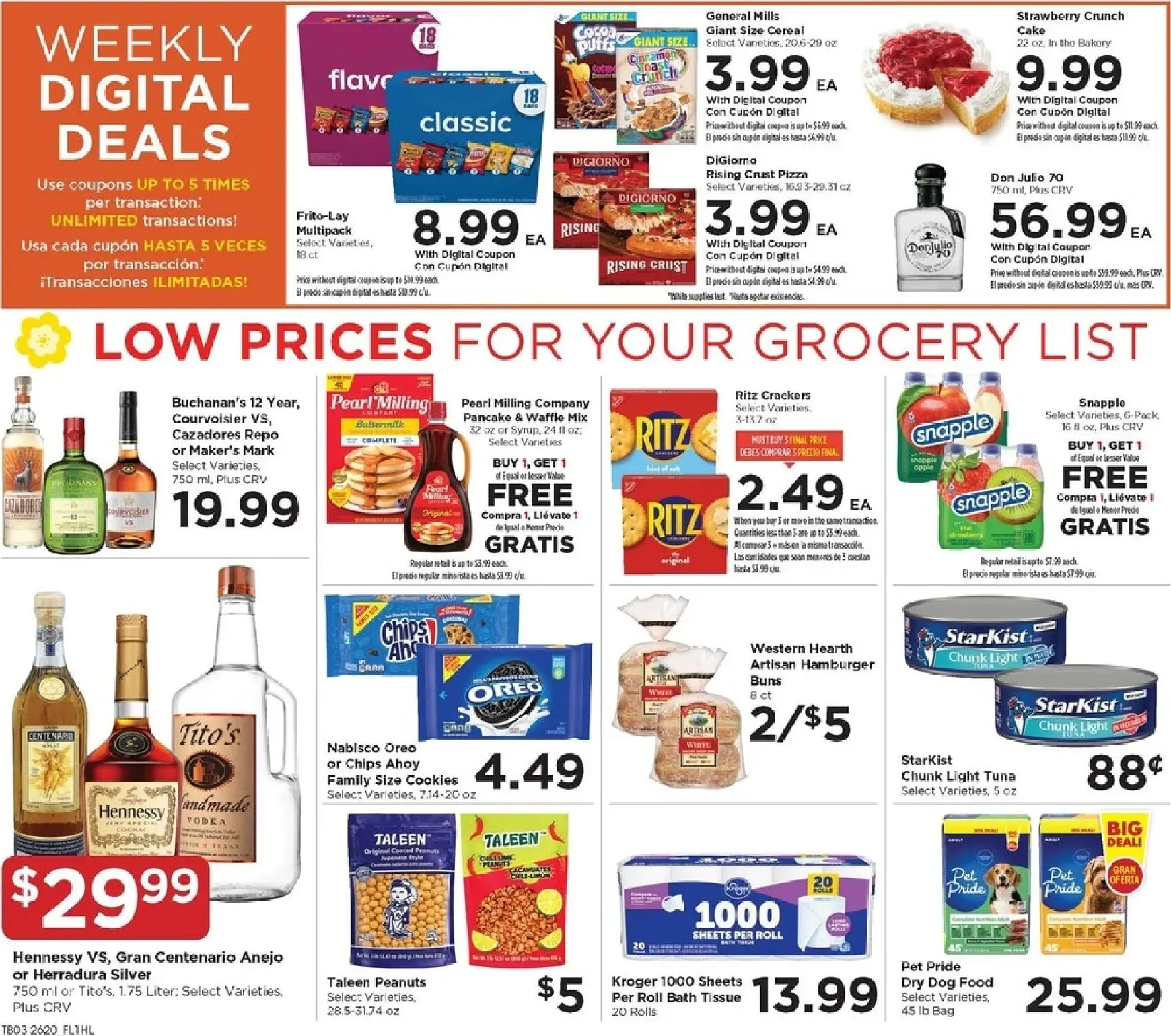 Weekly ad Current Food 4 Less leaflet valid from Wednesday 06/17/2026 to Tuesday 06/23/2026 from June 17 to June 23 2026 - Page 4