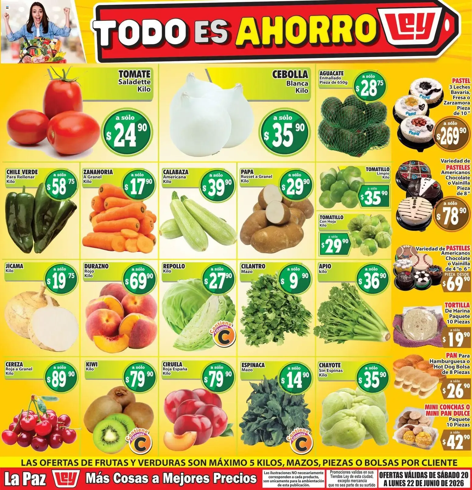 Catálogo de Folleto CASA LEY ofertas de hoy - 20/06/2026 20 de junio al 22 de junio 2026 - Pagina 1