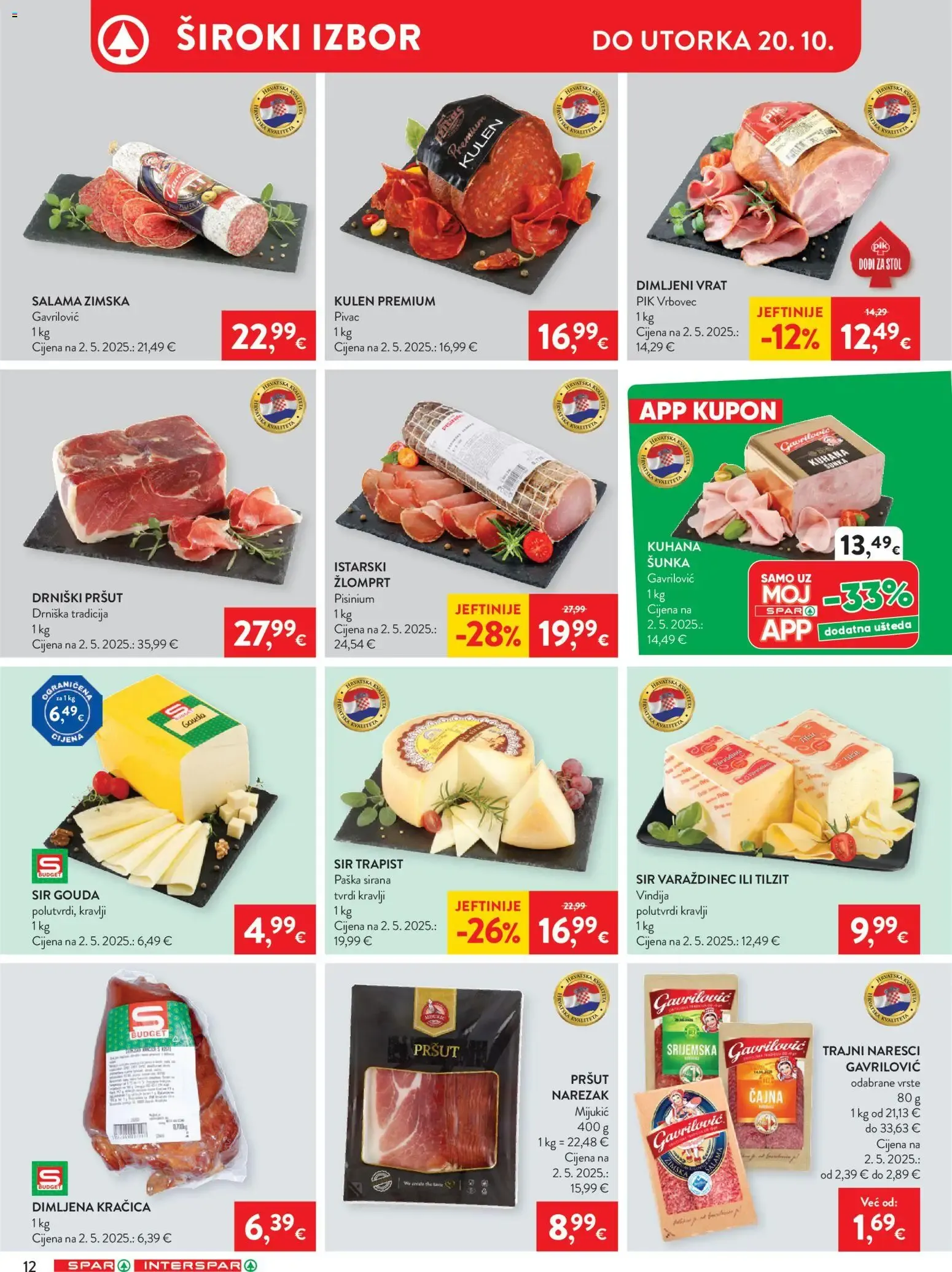 Katalog Spar Katalog novi od 14.10.2026 na listanje > letak digitalni od 14. listopada do 20. listopada 2026. - Pregled Stranica 18