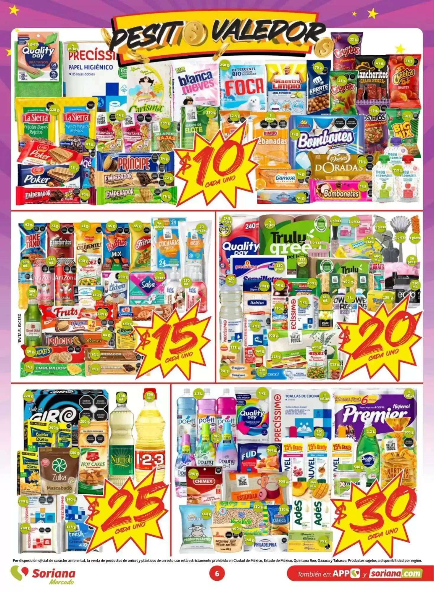 Catálogo de Folleto Soriana Mercado semana 42 16 de octubre al 22 de octubre 2026 - Pagina 6