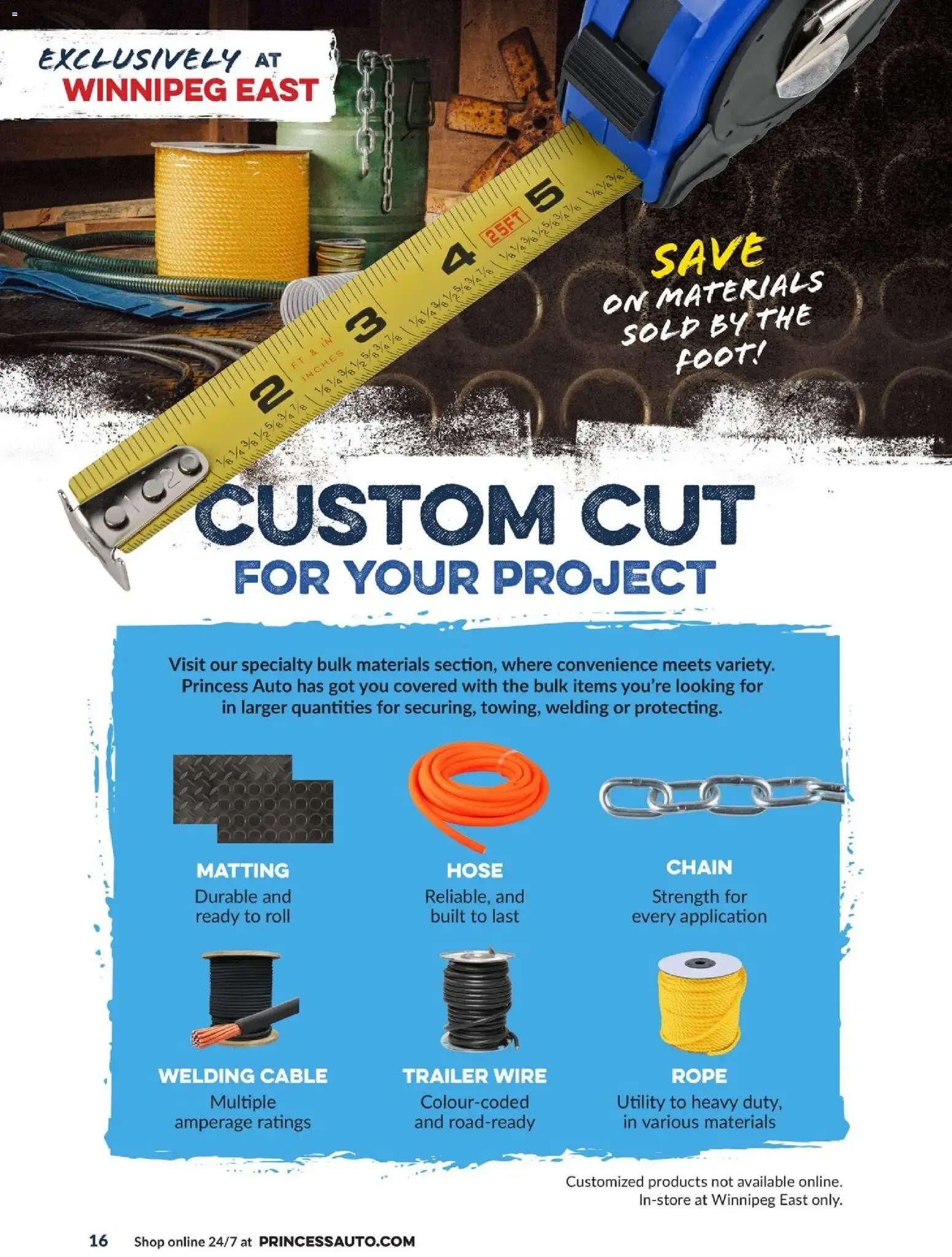 Princess Auto: More for Work. More for Play. Your First Look! Our Newest Products & Experiences for 2026 from May 11 to December 31 2026 - flyer page 16