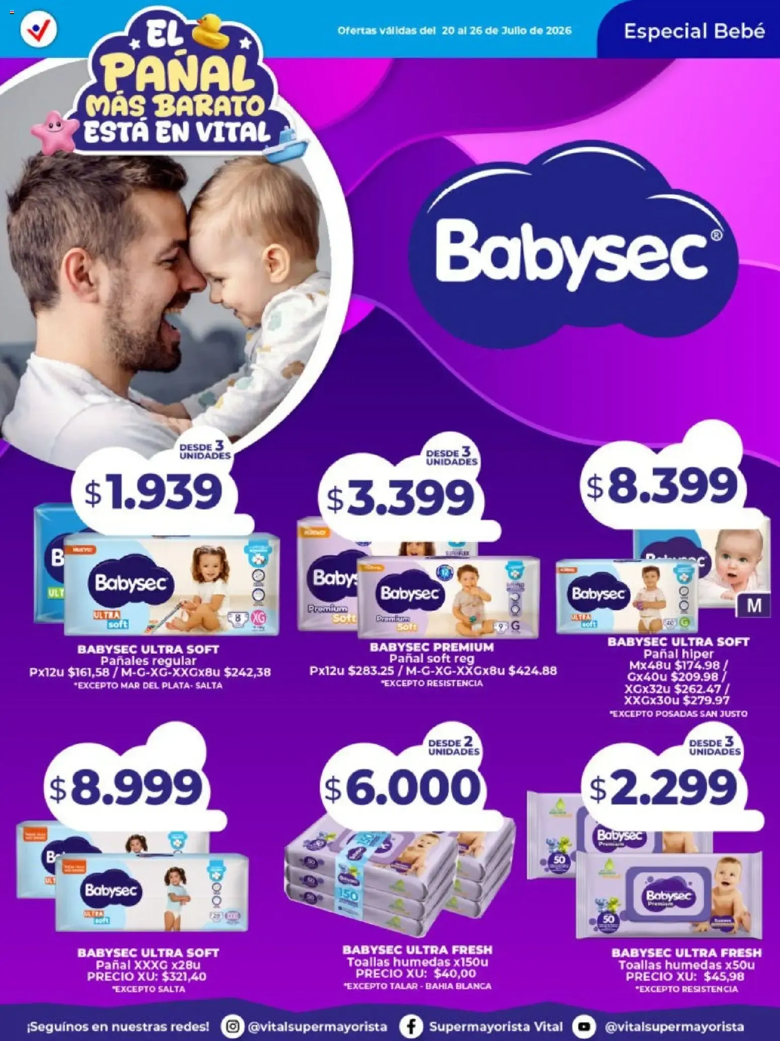 Ofertas de Vital - Especial de pañales || del 20/07/2026 - 26/07/2026 || Catálogo 20 de julio al 26 de julio 2026 - Página 2 del catálogo