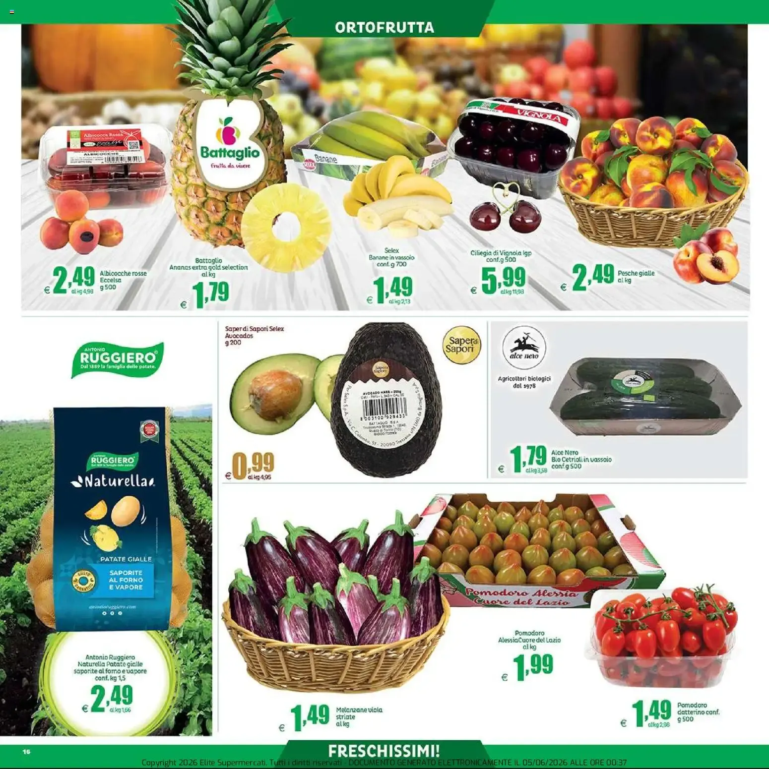 Nuovo Elite Supermercati volantino Perugia, Ascoli Piceno dal 05/06/2026 > offerte anteprima 🛍️ da 5 giugno a 18 giugno di 2026 - Pagina del volantino 16