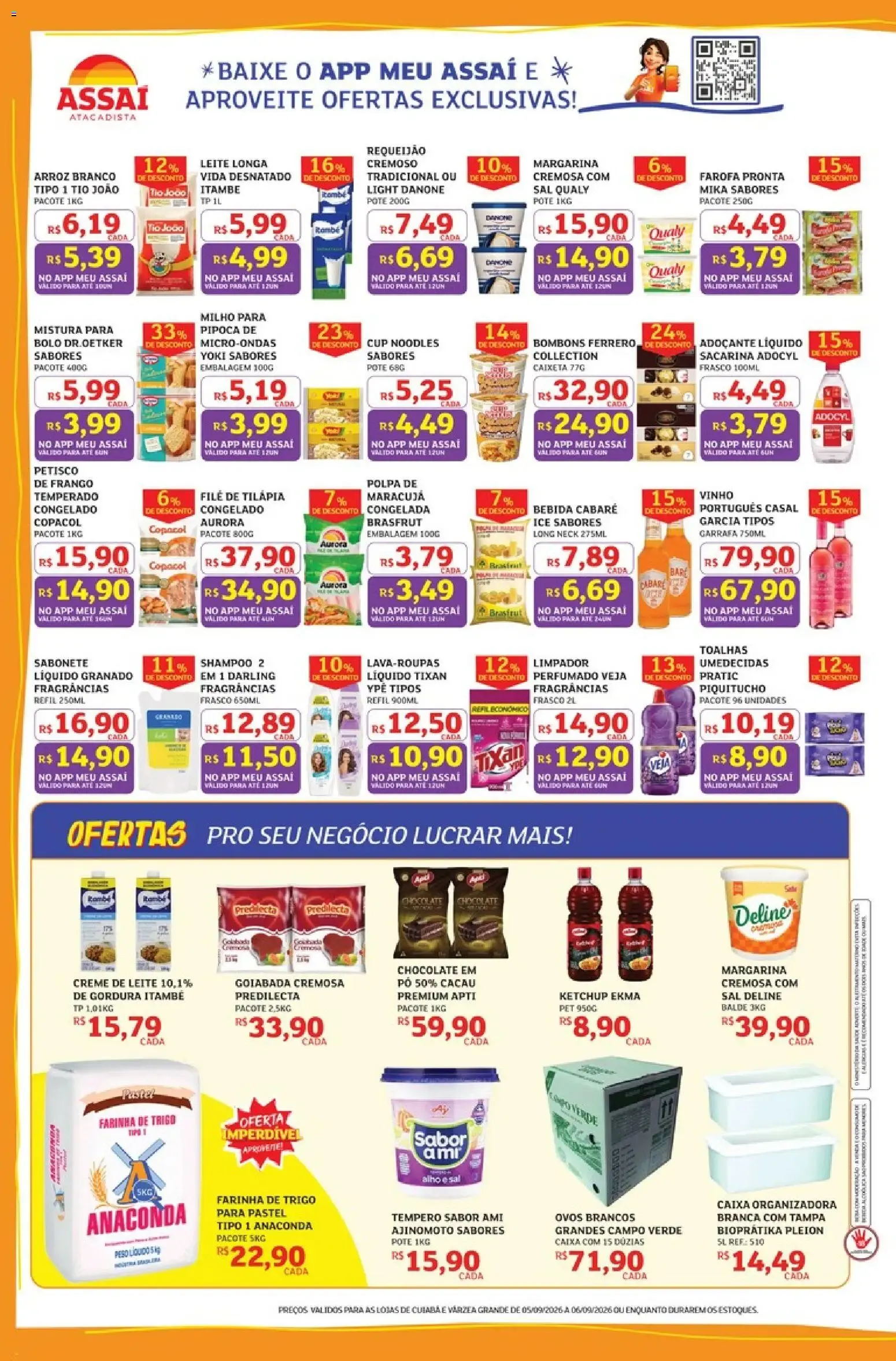 Encarte de Final de Semana da Economia - Assaí Atacadista 5 de setembro até 6 de setembro 2026 - Pagina 2