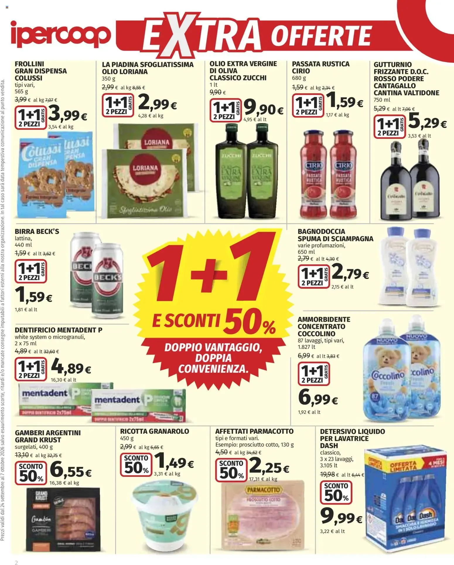 Anteprima volantino Ipercoop dal 24/09/2026 - nuovo offerte da 24 settembre a 7 ottobre di 2026 - Pagina del volantino 2