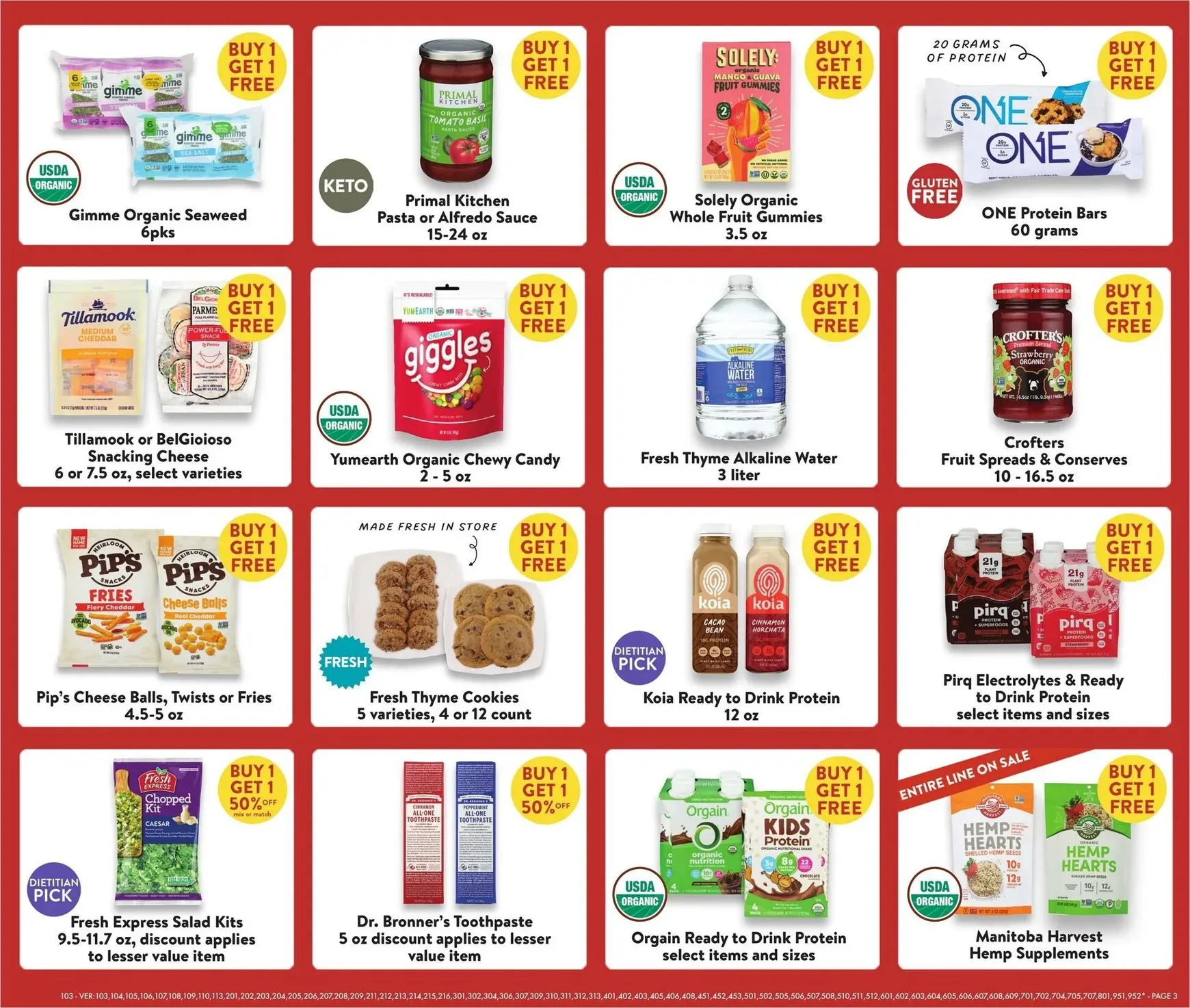 Weekly promotion Limited Thyme Sale! spanning from August 6 to August 9 2026 - Page 6 for Catalogue 365