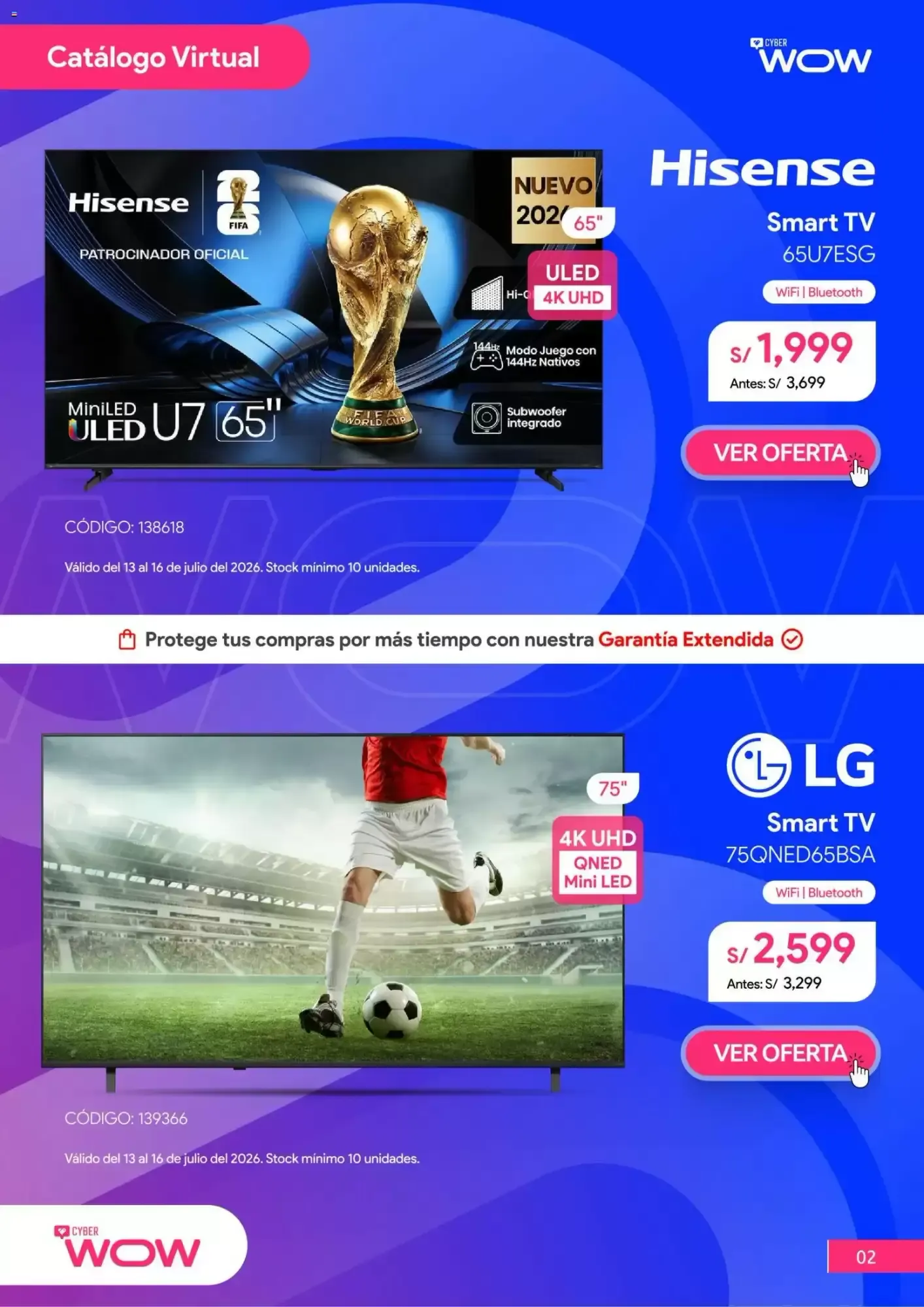 Catalogo de Catálogo Virtual Cyber WOW Hiraoka 13 de julio al 16 de julio 2026 - Pag 3