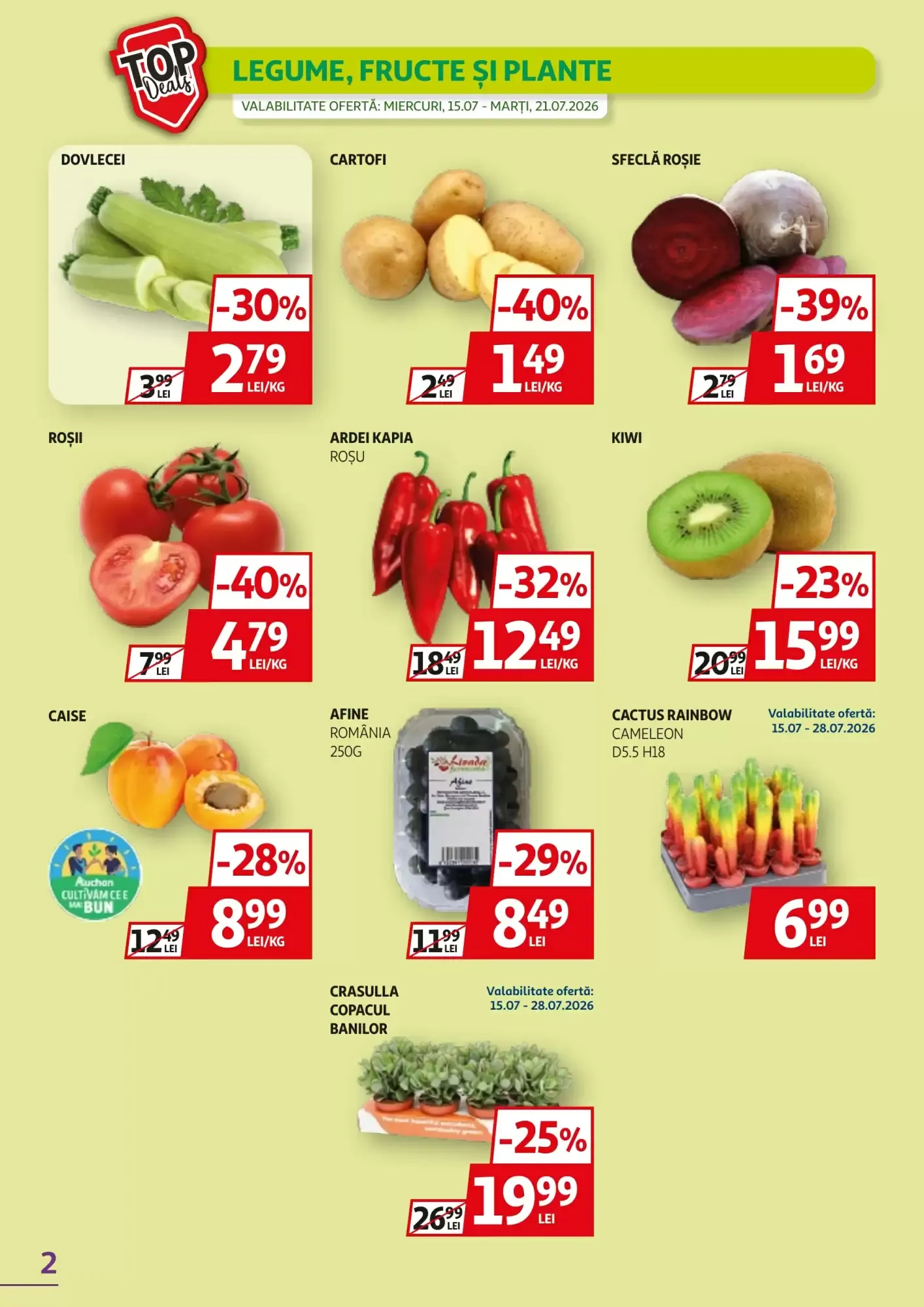 Catalog Catalog Auchan de la 15 iulie până la 28 iulie 2026 - Revista Pagina 2