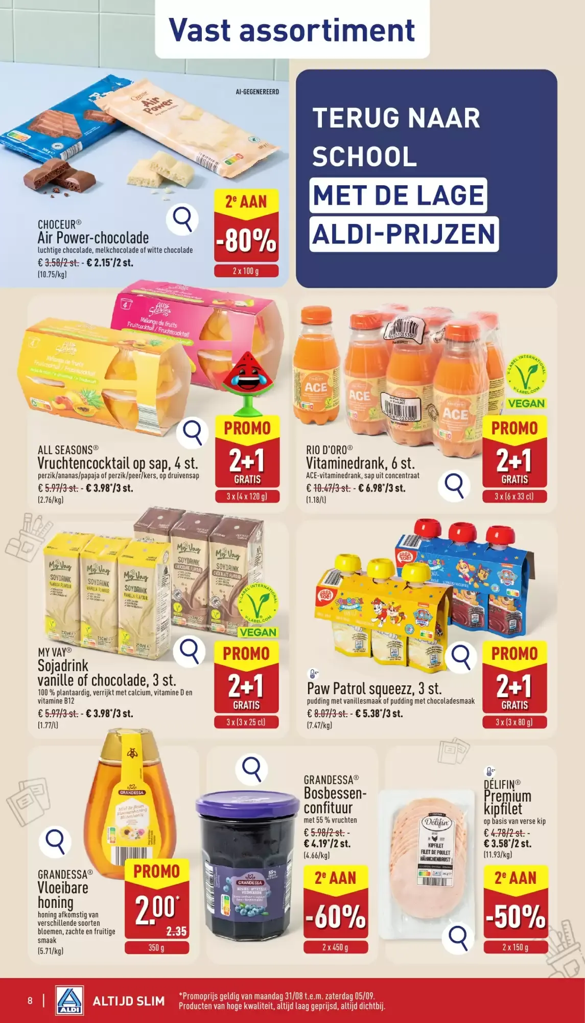 ALDI Folder van 31/08 t.e.m. 05/09 van 31 augustus tot 5 september 2026 - folder pagina 8