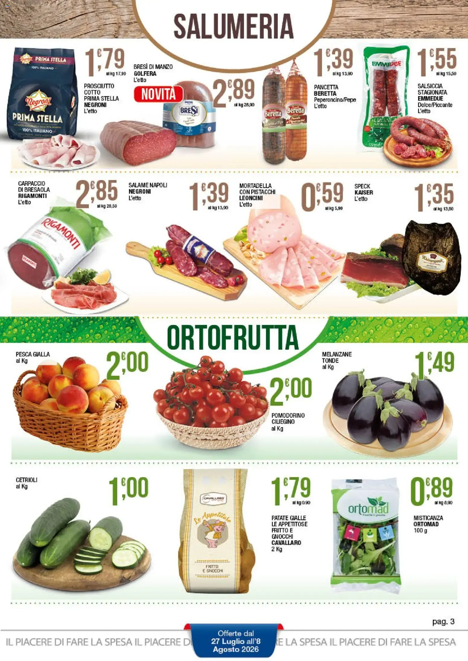 Sidis: Estate, gusto, risparmio da 27 luglio a 8 agosto di 2026 - Pagina del volantino 3