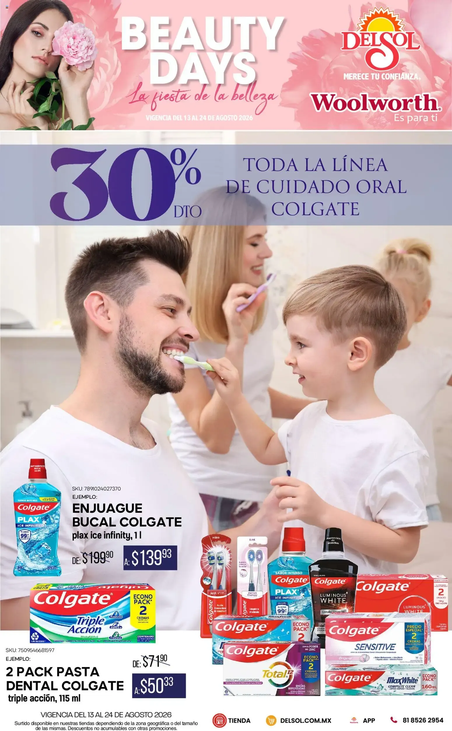 Catálogo de Del Sol y Woolworth Beauty Days - La fiesta de la belleza 13 de agosto al 24 de agosto 2026 - Pagina 5