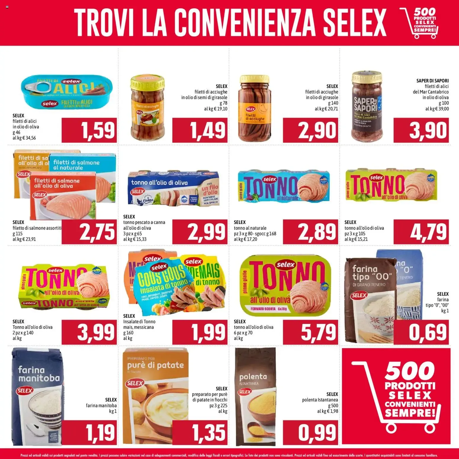 Emisfero Ipermercati: Cerca lo scudo di Spesa Difesa con prodotti Selex da 21 settembre a 31 gennaio di 2027 - Pagina del volantino 7