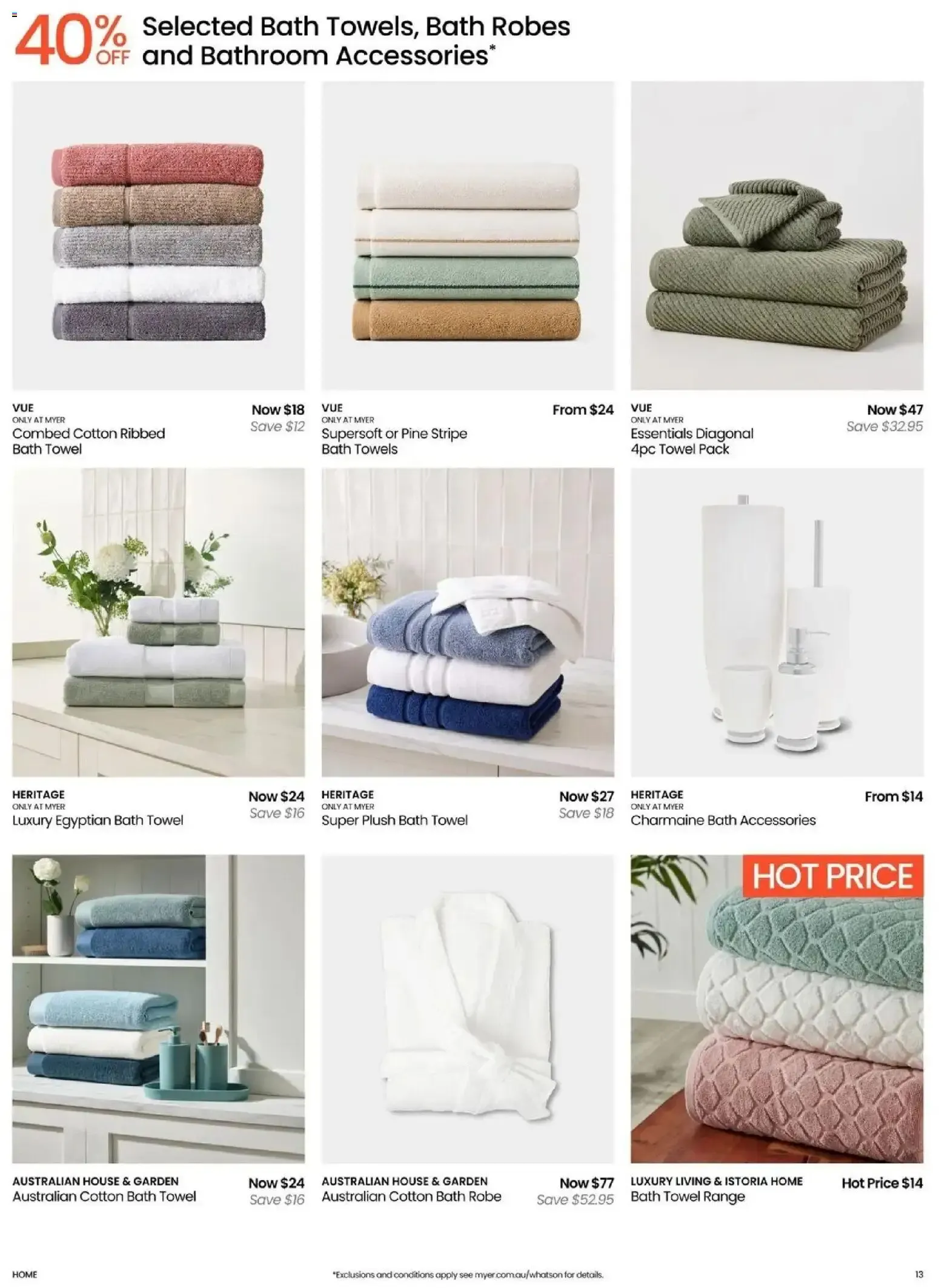 Myer Celebration Ready: Bed, Bath & Living Home Essentials - Catalogue valid from 13 October to 1 November 2026 - page 15