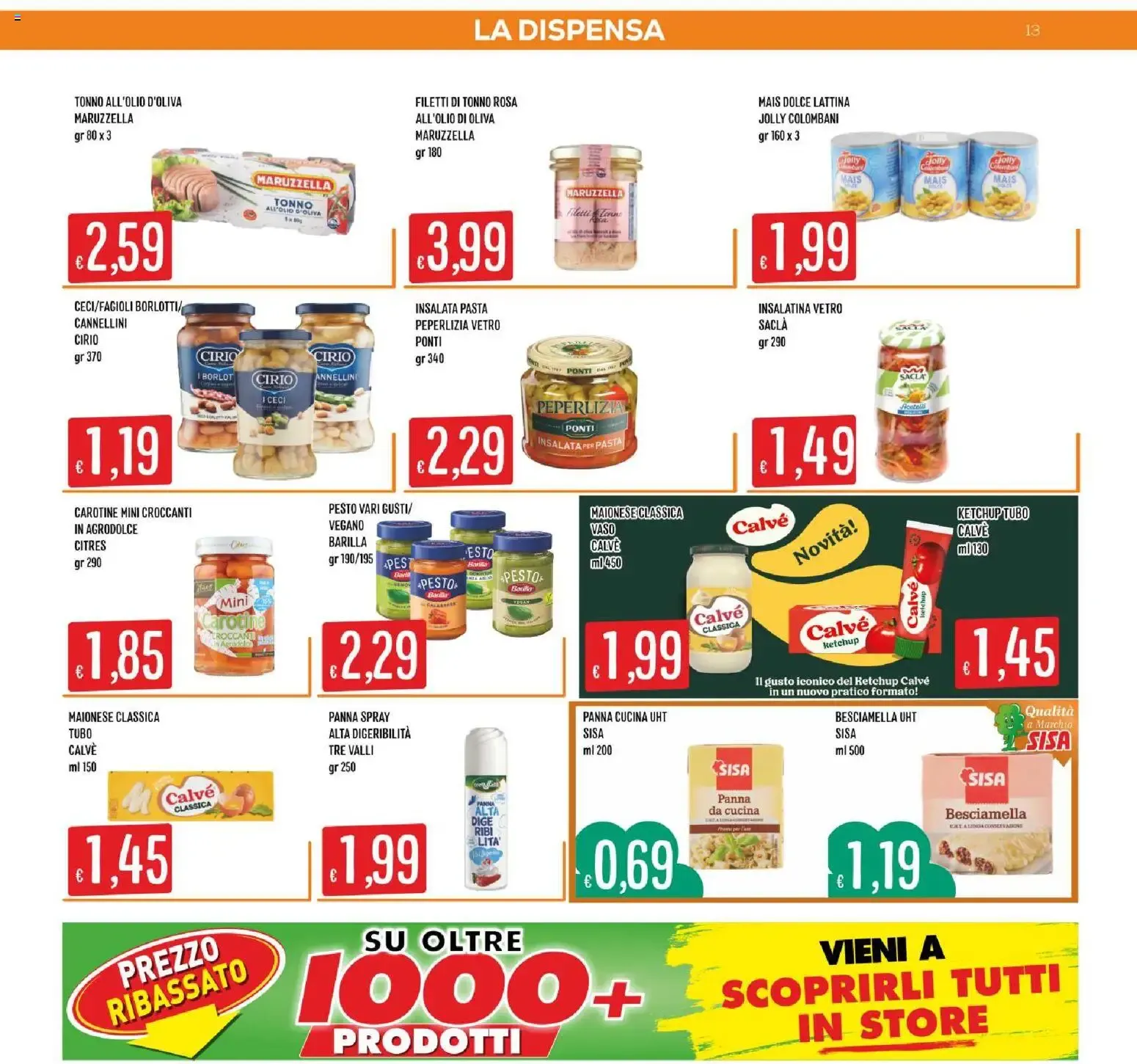 Nuovo SISA volantino Calabria dal 01/10/2026 > offerte anteprima 🛍️ da 1 ottobre a 14 ottobre di 2026 - Pagina del volantino 13