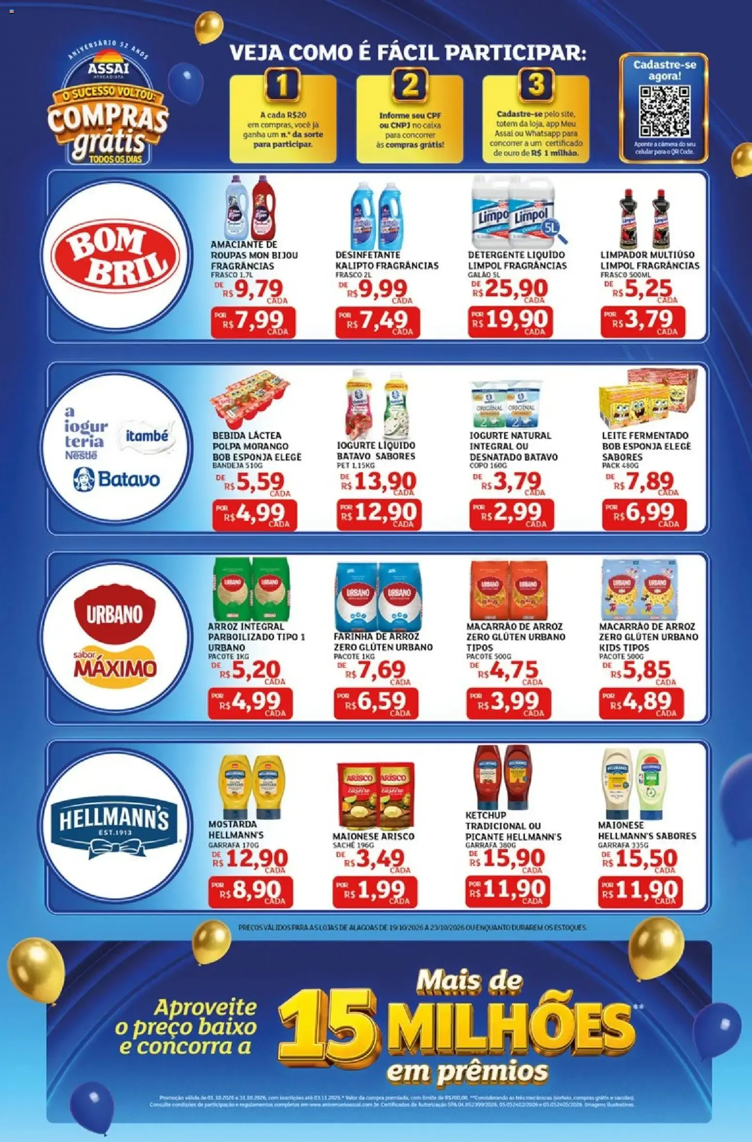 Encarte de Assaí Atacadista ofertas - AL de 19/10/2026 | Promoções Online 19 de outubro até 23 de outubro 2026 - Pagina 3