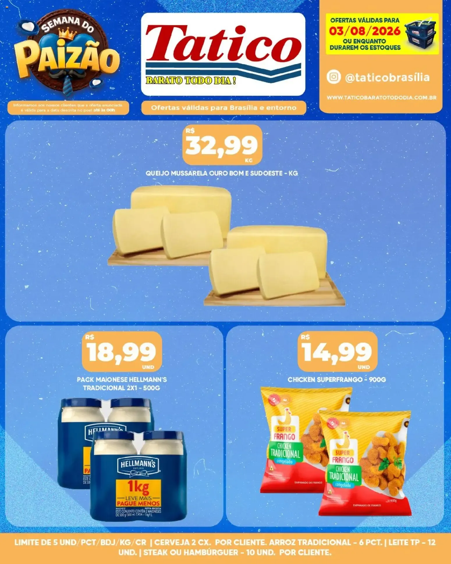 Encarte de Tatico ofertas do Dia de 03/08/2026 | Promoções Online 3 de agosto até 3 de agosto 2026 - Pagina 12
