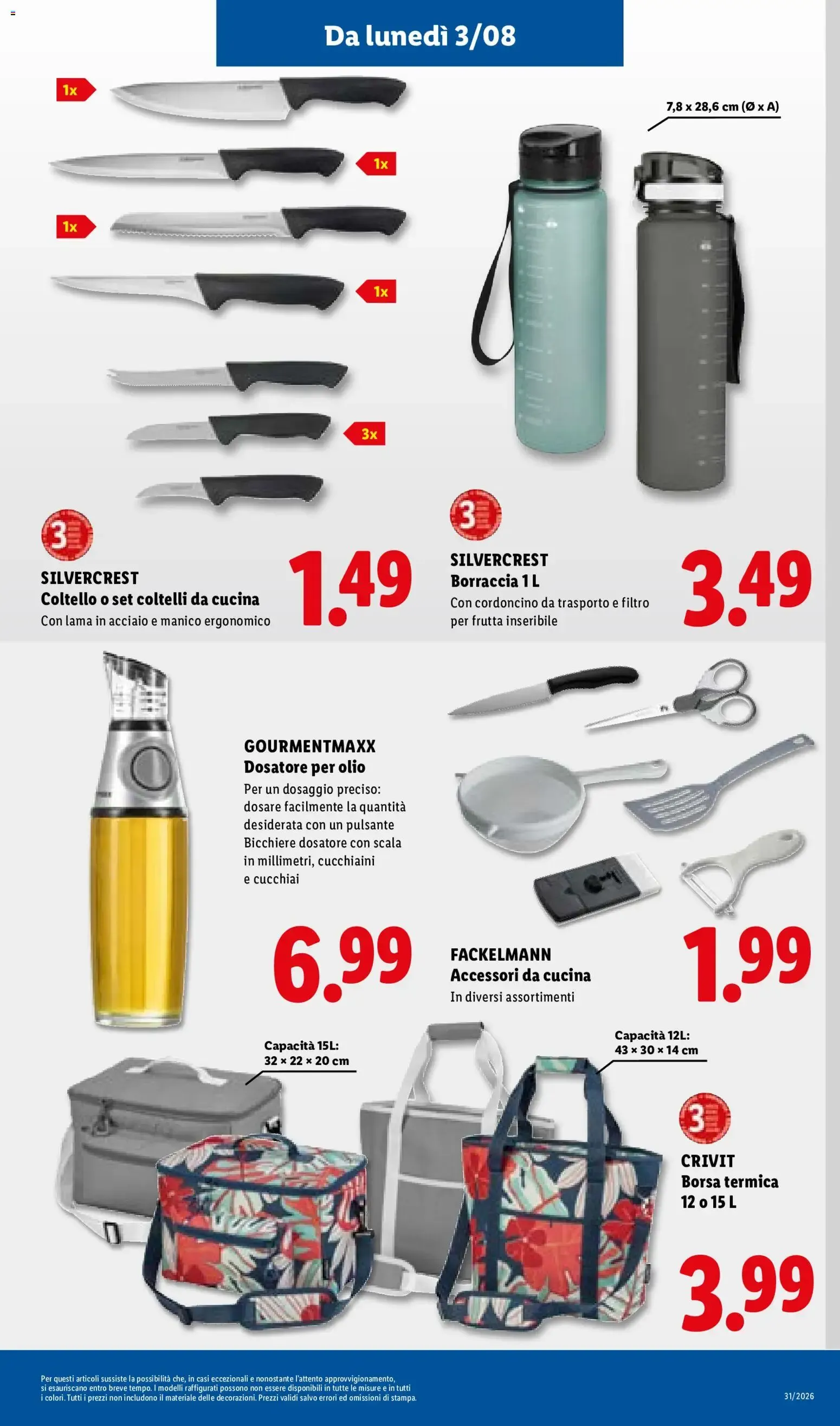 LIDL: L'estate del risparmio da 30 luglio a 5 agosto di 2026 - Pagina del volantino 35
