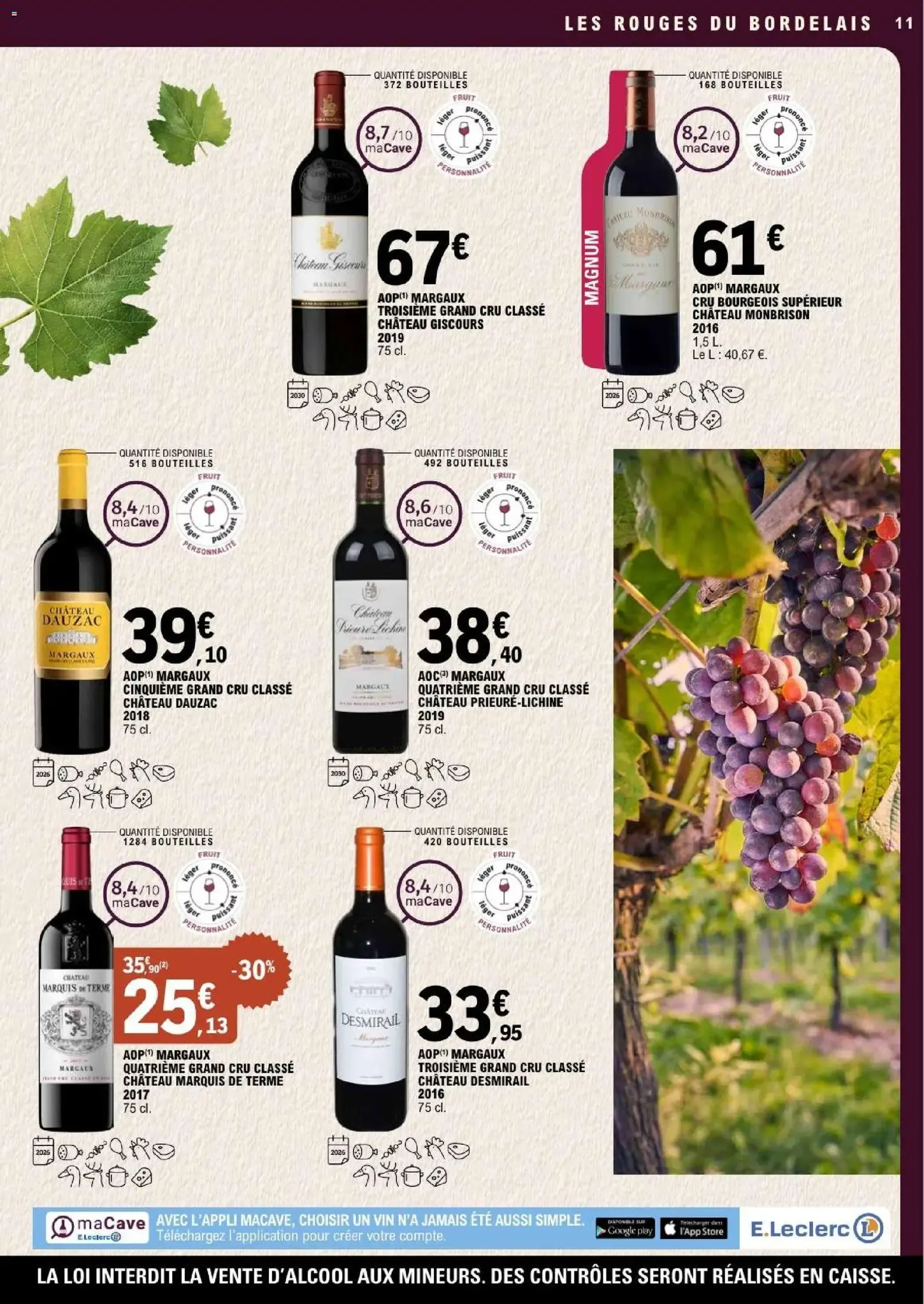 E.Leclerc La Foire aux Vins 2026 du 29 septembre au 10 octobre 2026 - Catalogue page 11