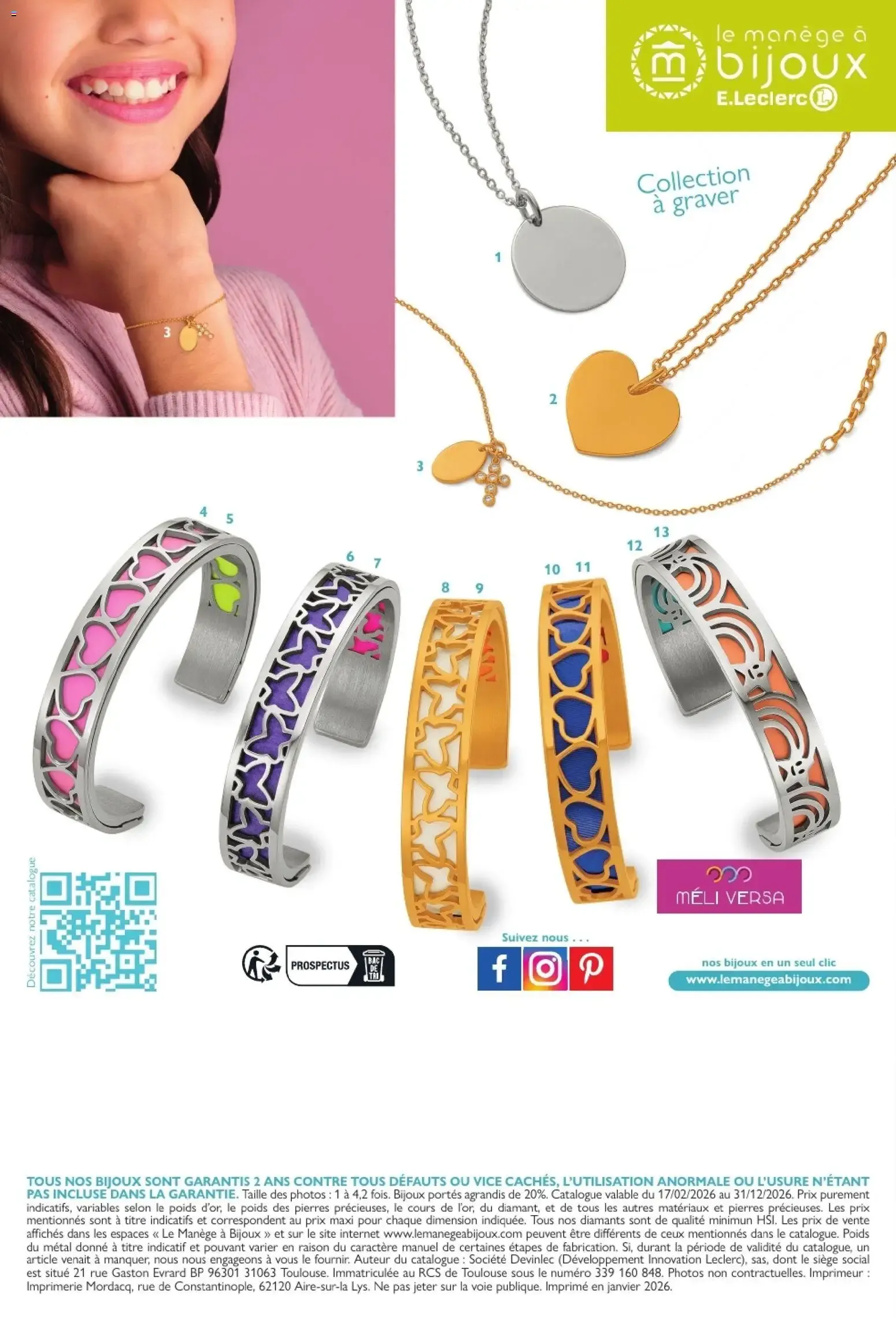 Le Manège à Bijoux E.Leclerc - Enfants du 17 février au 31 décembre 2026 - Catalogue page 16