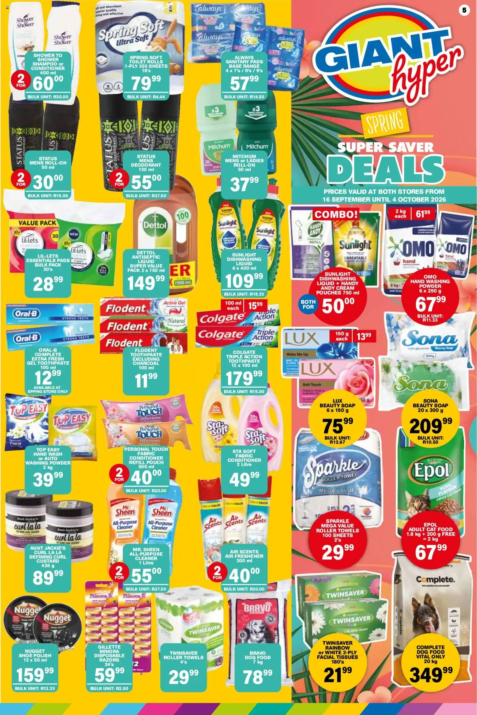 Giant Hyper Specials (16/09/2026 - 04/10/2026) Online from 16 September to 4 October 2026 - Catalogue Page 5