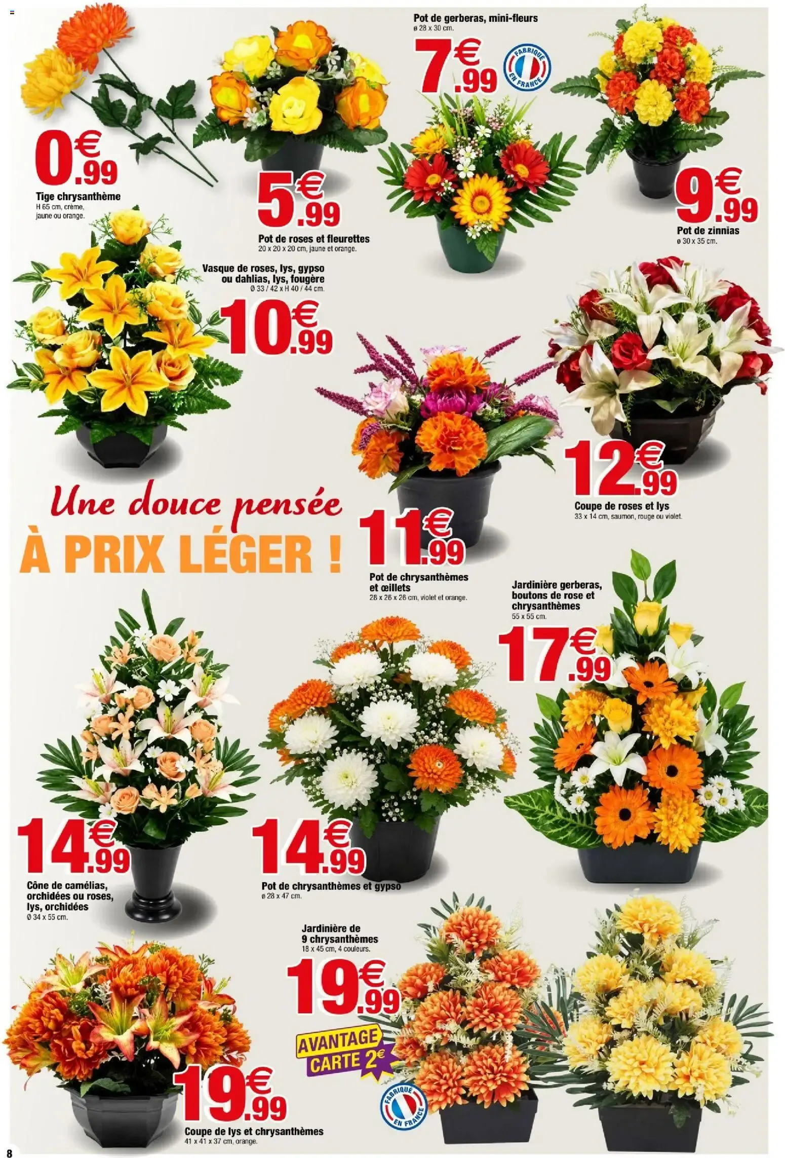Bazar Land Halloween & Fleurs de Toussaint du 21 octobre au 1 novembre 2026 - Catalogue page 8