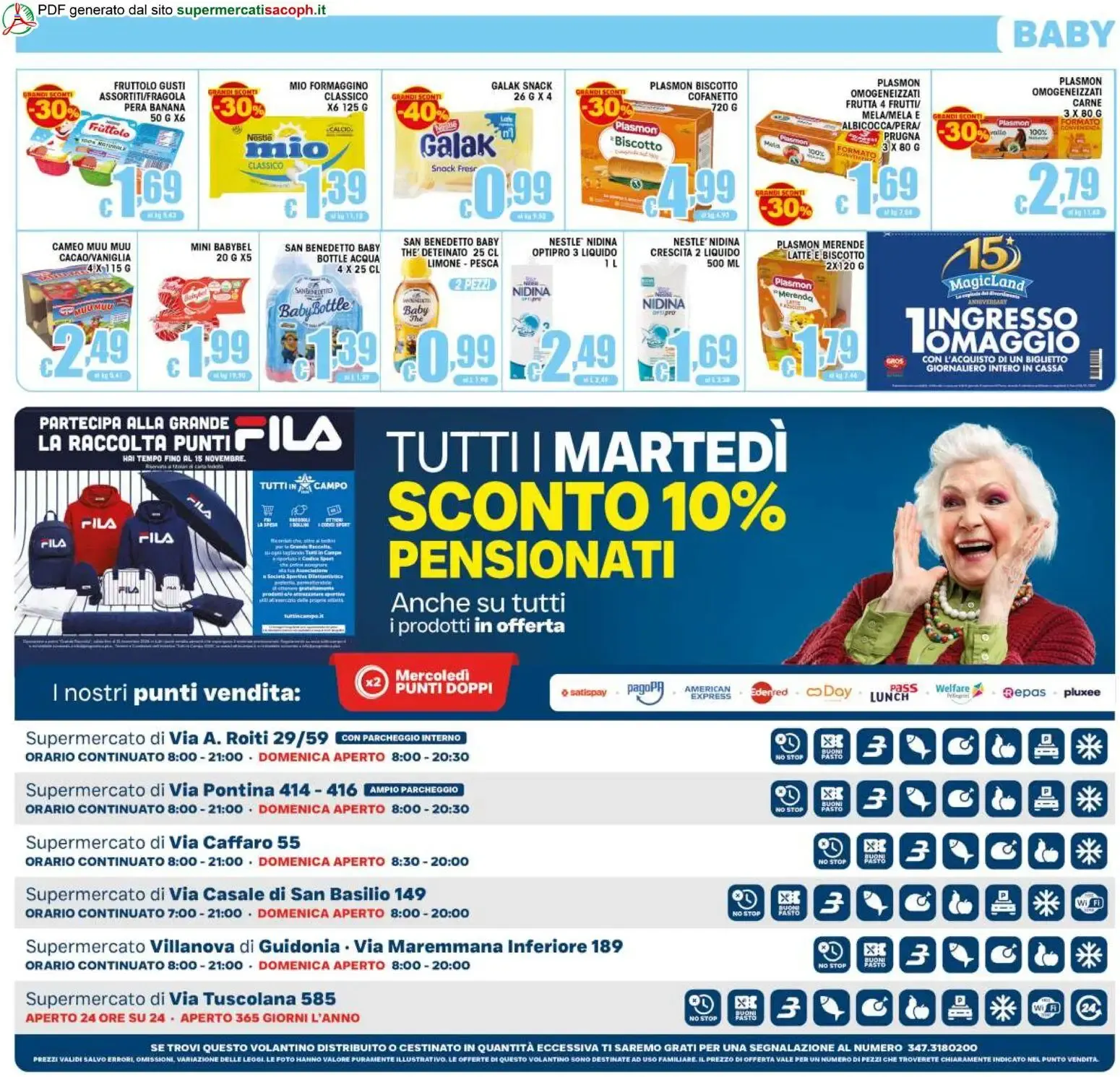 Sacoph Gros: Sconti Fino al 50% da 2 settembre a 10 settembre di 2026 - Pagina del volantino 20