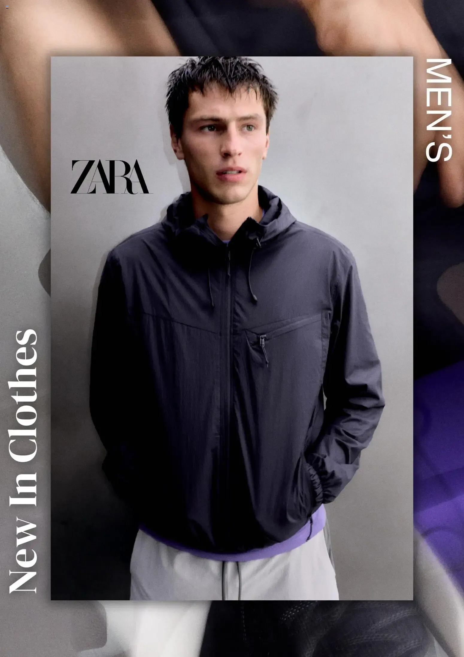 Folheto Zara New In Men » de 01/10/2026 - 31/10/2026 de 1 de outubro até 31 de outubro 2026 - Pagina 1