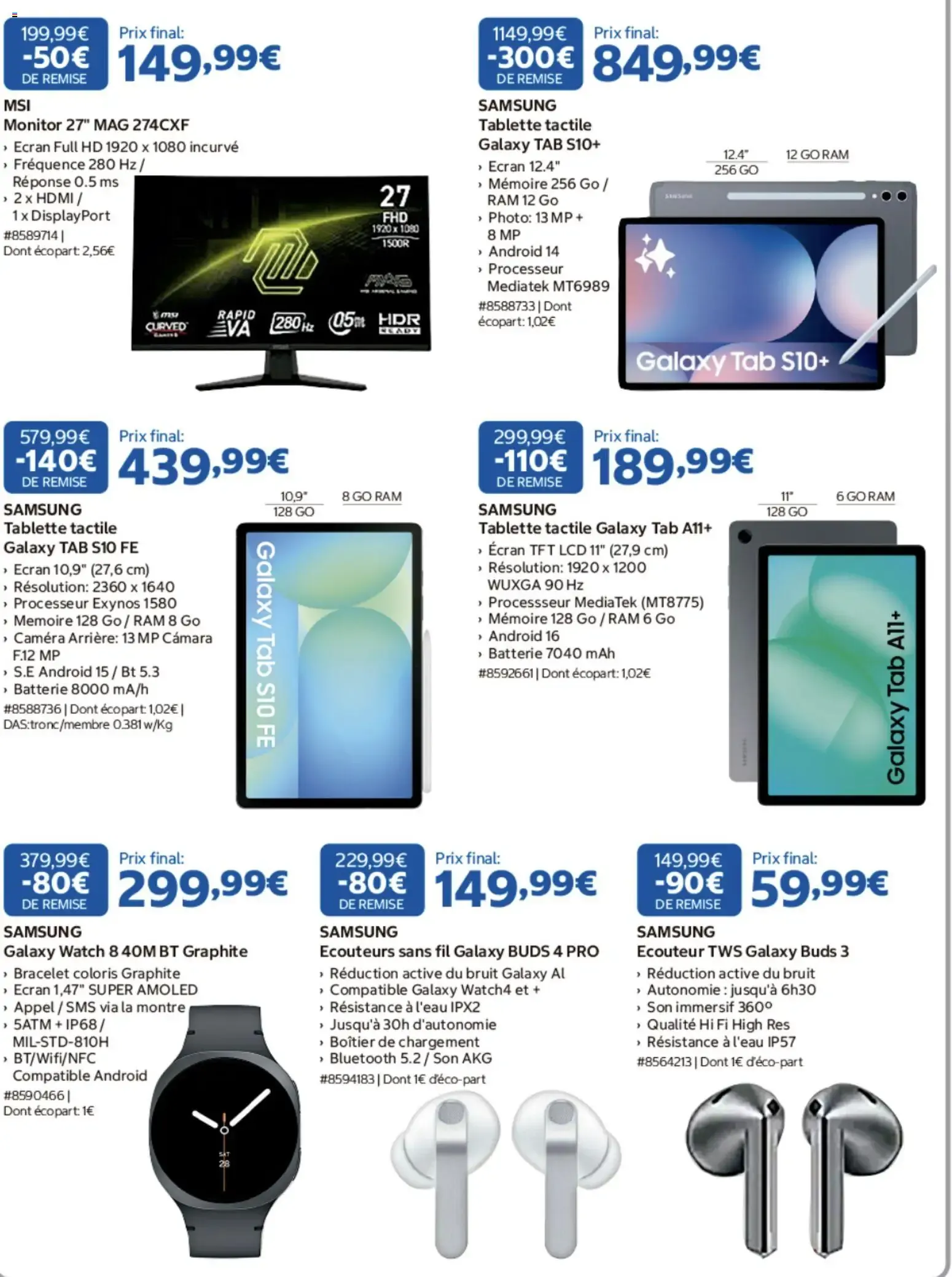 Costco Sélection d'électronique et d'électroménager à partir du 26/06/2026 - promo en ligne du 26 juin au 28 juin 2026 - Catalogue page 3