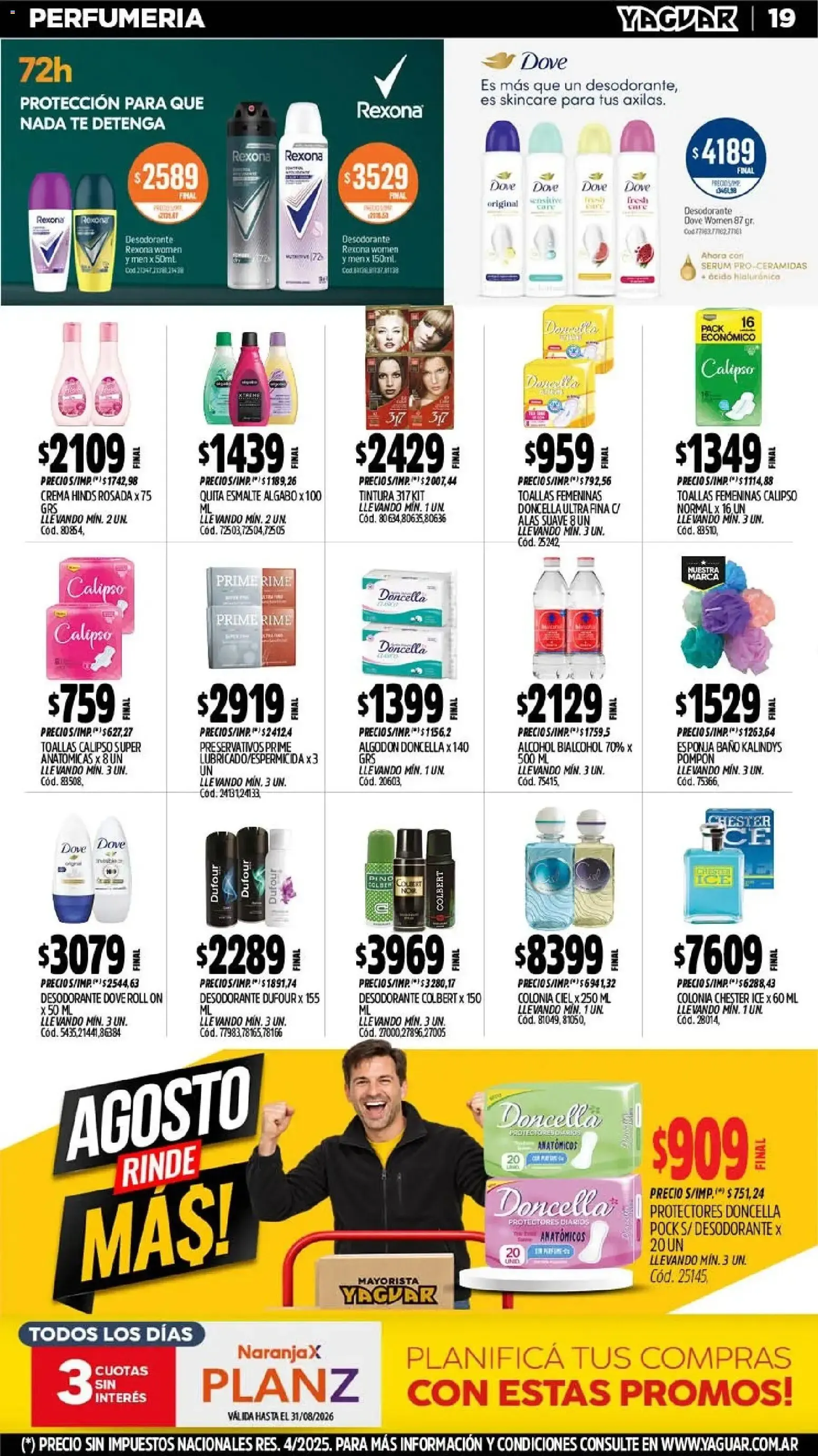 Ofertas de Yaguar - Oferta Semanal Mar del Plata del 24/08/2026 - 29/08/2026 24 de agosto al 29 de agosto 2026 - Página 18 del catálogo