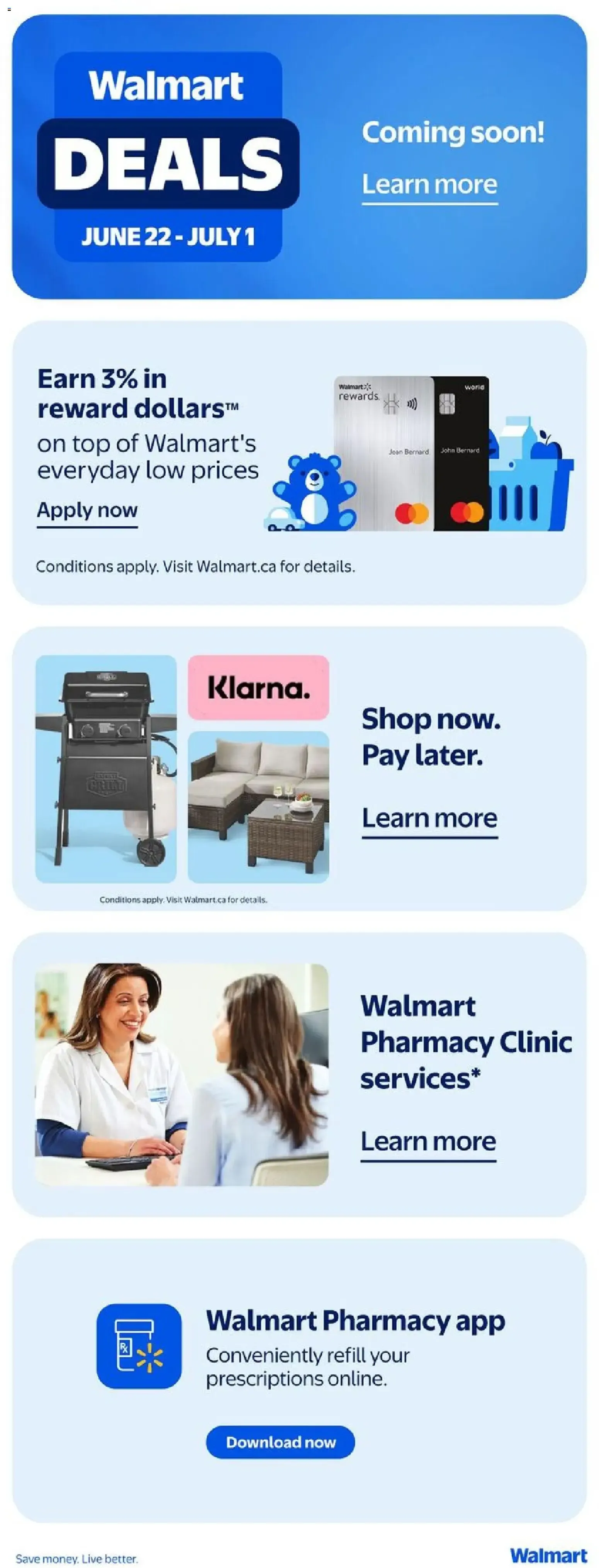 Walmart weekly flyer from Jun 18, 2026 > weekly specials & deals from June 18 to June 24 2026 - flyer page 23