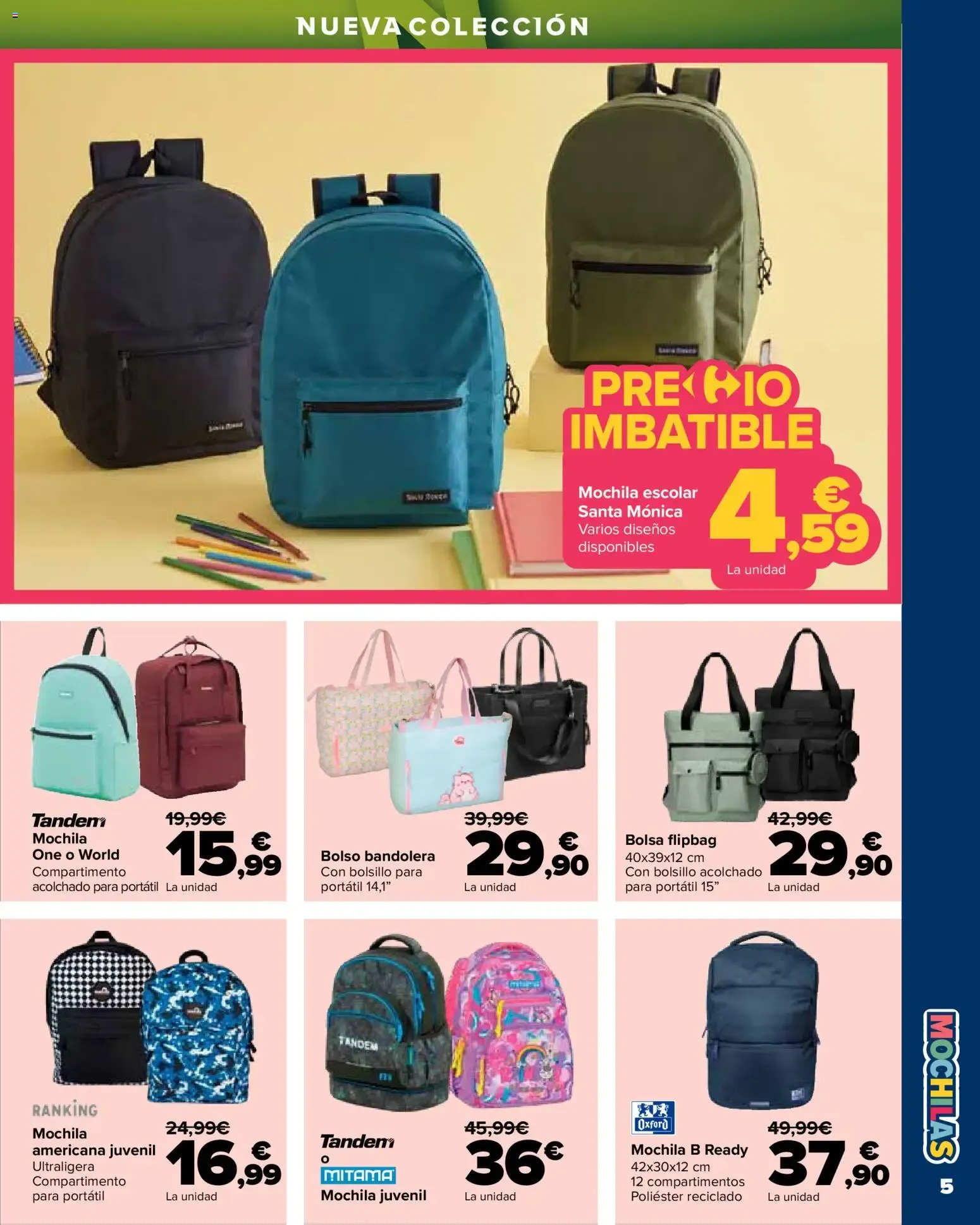 Catálogo de Carrefour Vuelta al cole del 18/08/2026 | Catálogo 18 de agosto al 18 de septiembre 2026 - Página 5