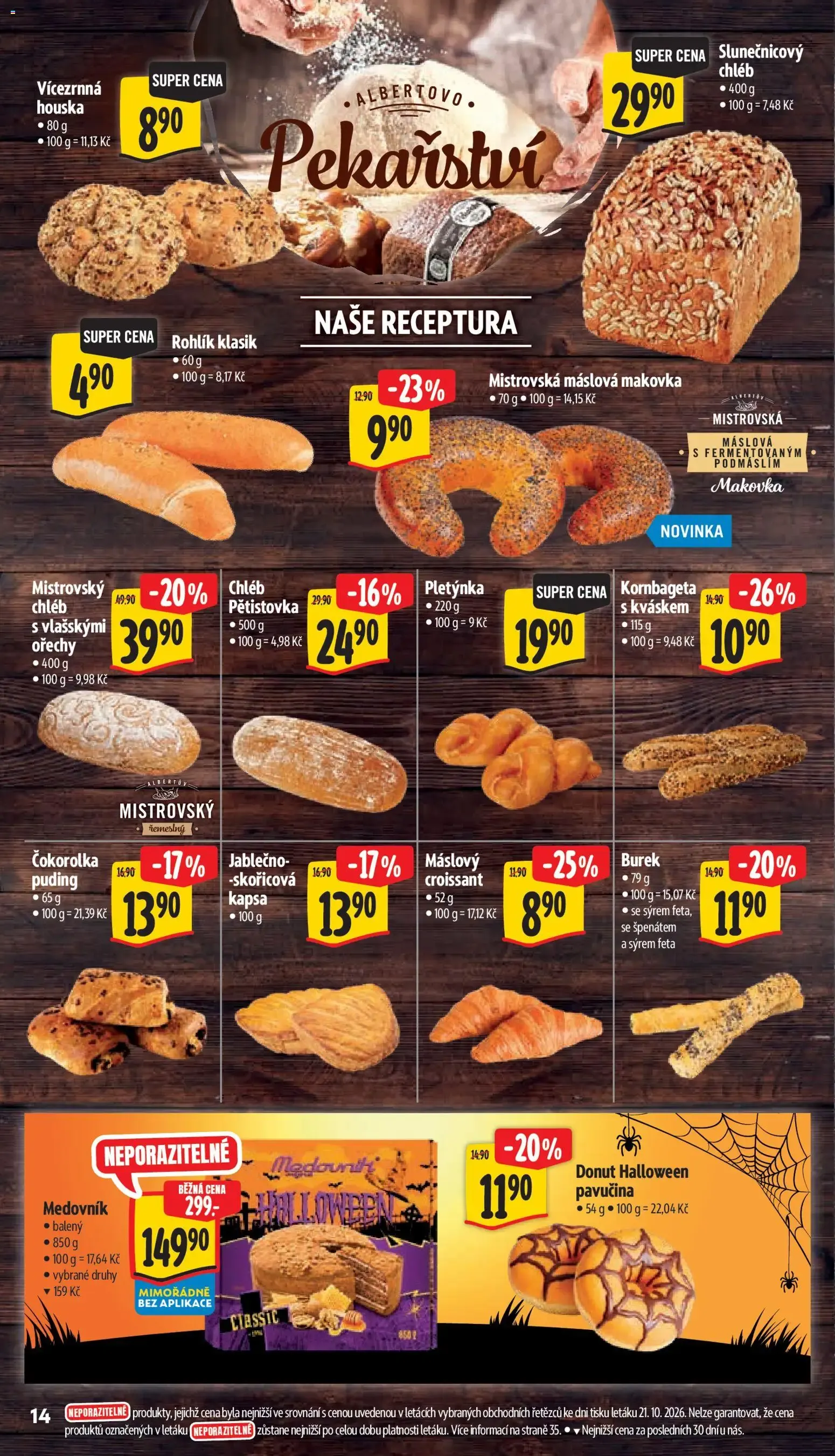 Albert leták - Hypermarket Jablonec nad Tisou od 28.10.2026 - Akční leták - 29. října 3. listopadu 2026 - Page 26