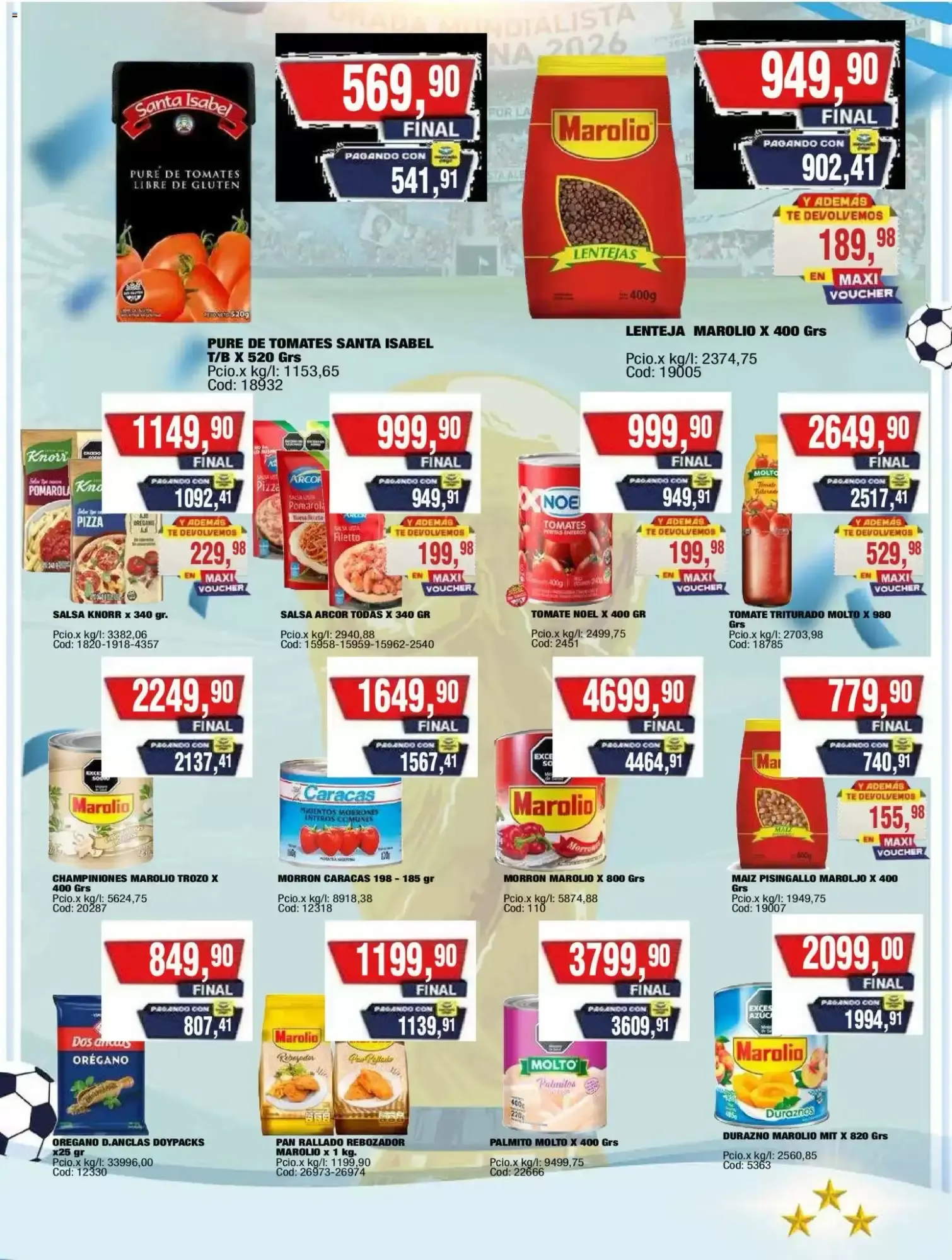Ofertas de Brochure Supermercado Mayorista Maxiconsumo 13 de julio al 19 de julio 2026 - Página 6 del catálogo