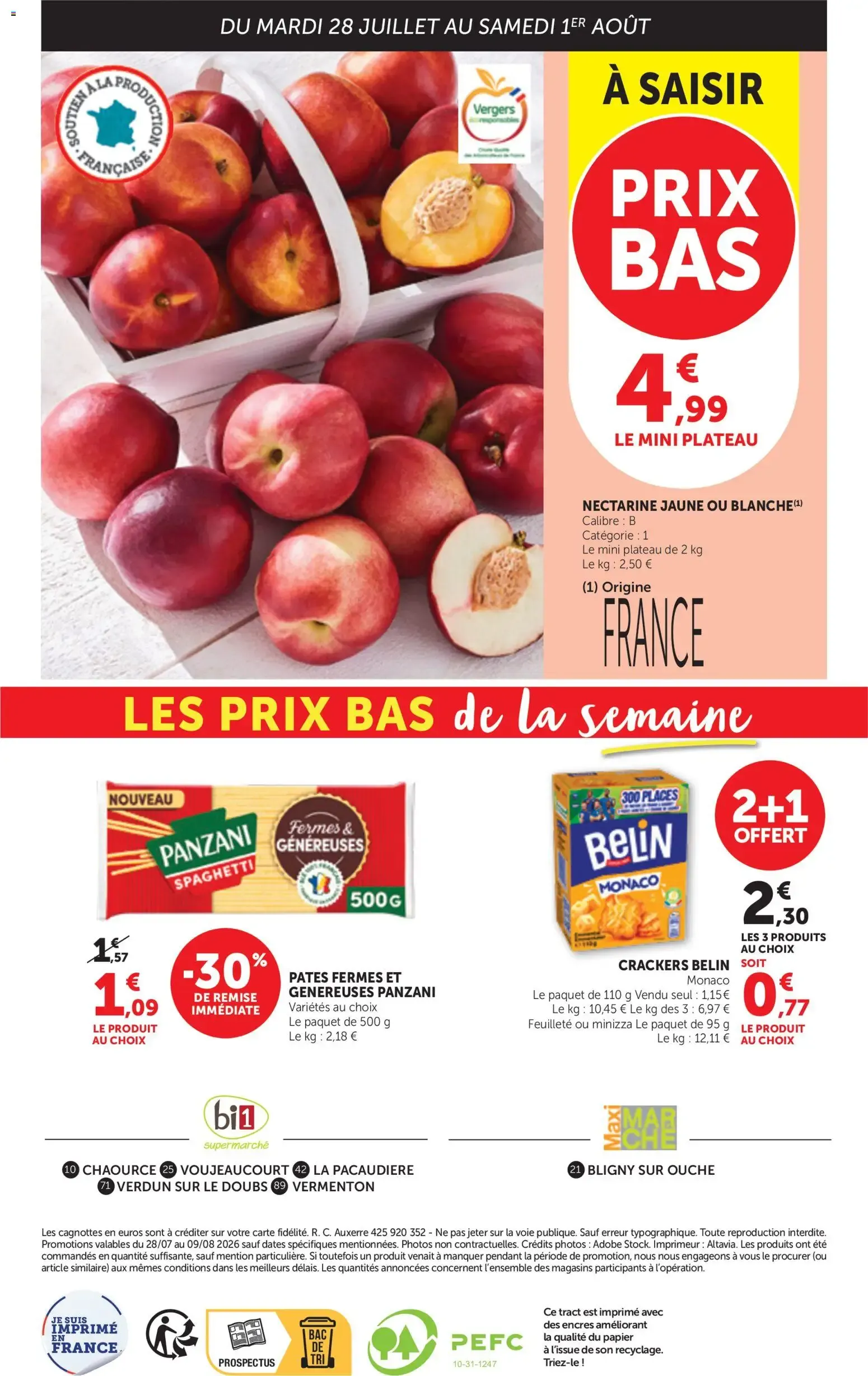 bi1 Catalogue maxi marché à partir du 28/07/2026 - promo en ligne du 28 juillet au 9 août 2026 - Catalogue page 12
