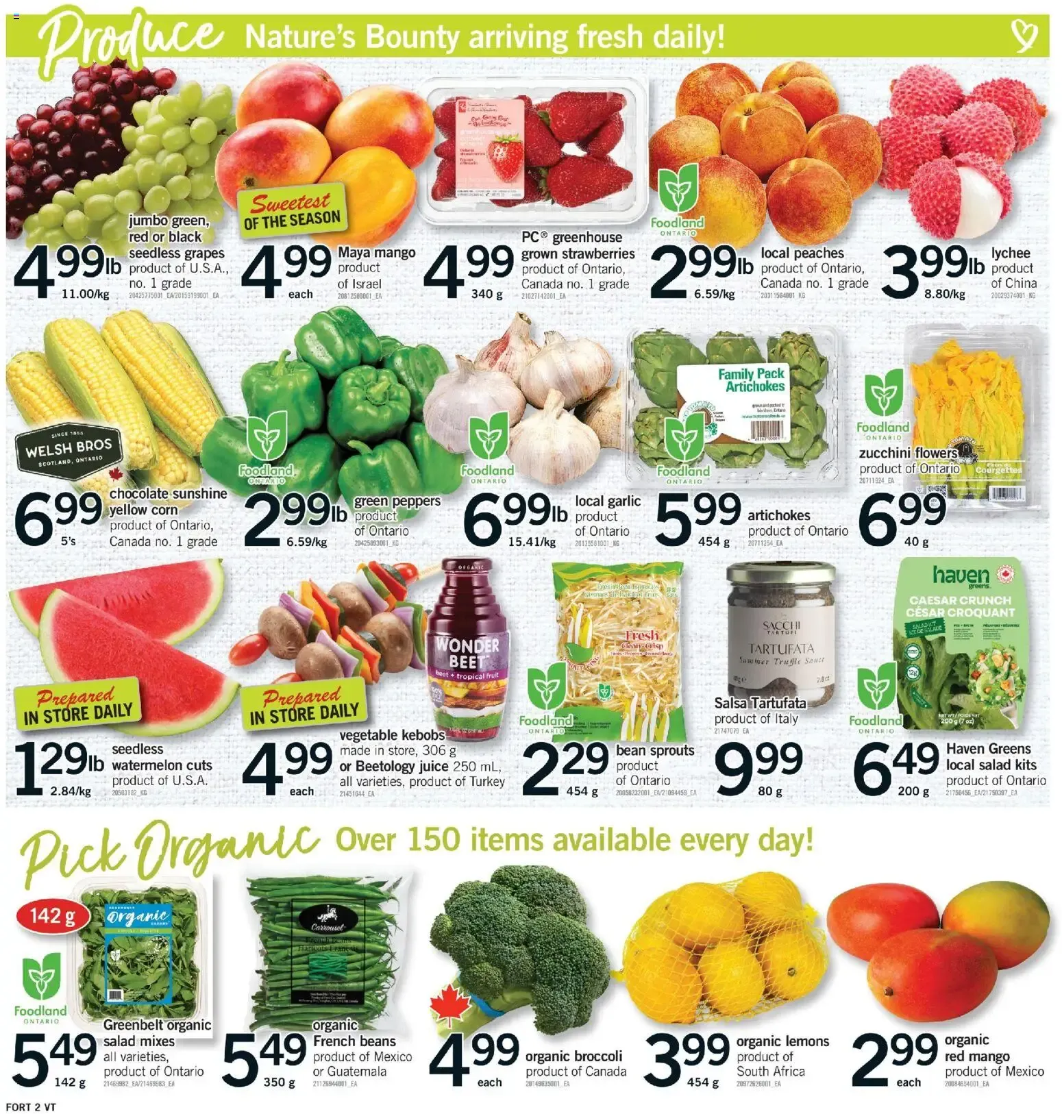 Fortinos weekly flyer / circulaire from August 6 to August 12 2026 - flyer page 3