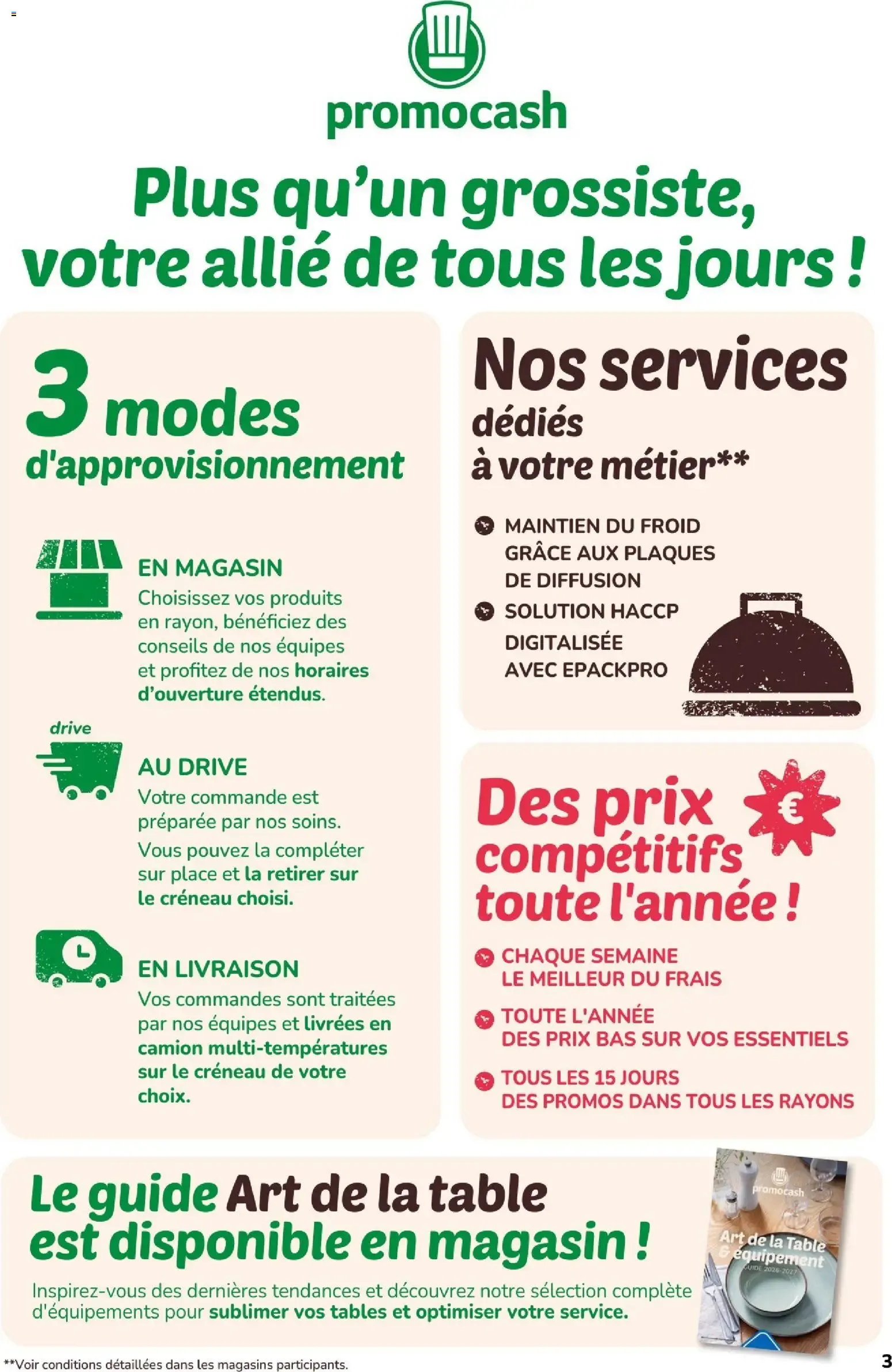 Promocash catalogue à partir du 29/09/2026 - promo en ligne du 29 septembre au 10 octobre 2026 - Catalogue page 3