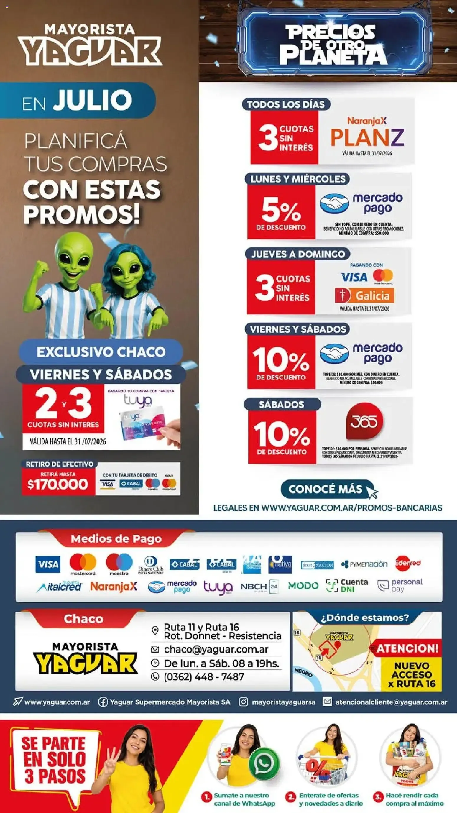 Ofertas de Yaguar - Oferta Semanal Chaco del 06/07/2026 - 11/07/2026 6 de julio al 11 de julio 2026 - Página 18 del catálogo