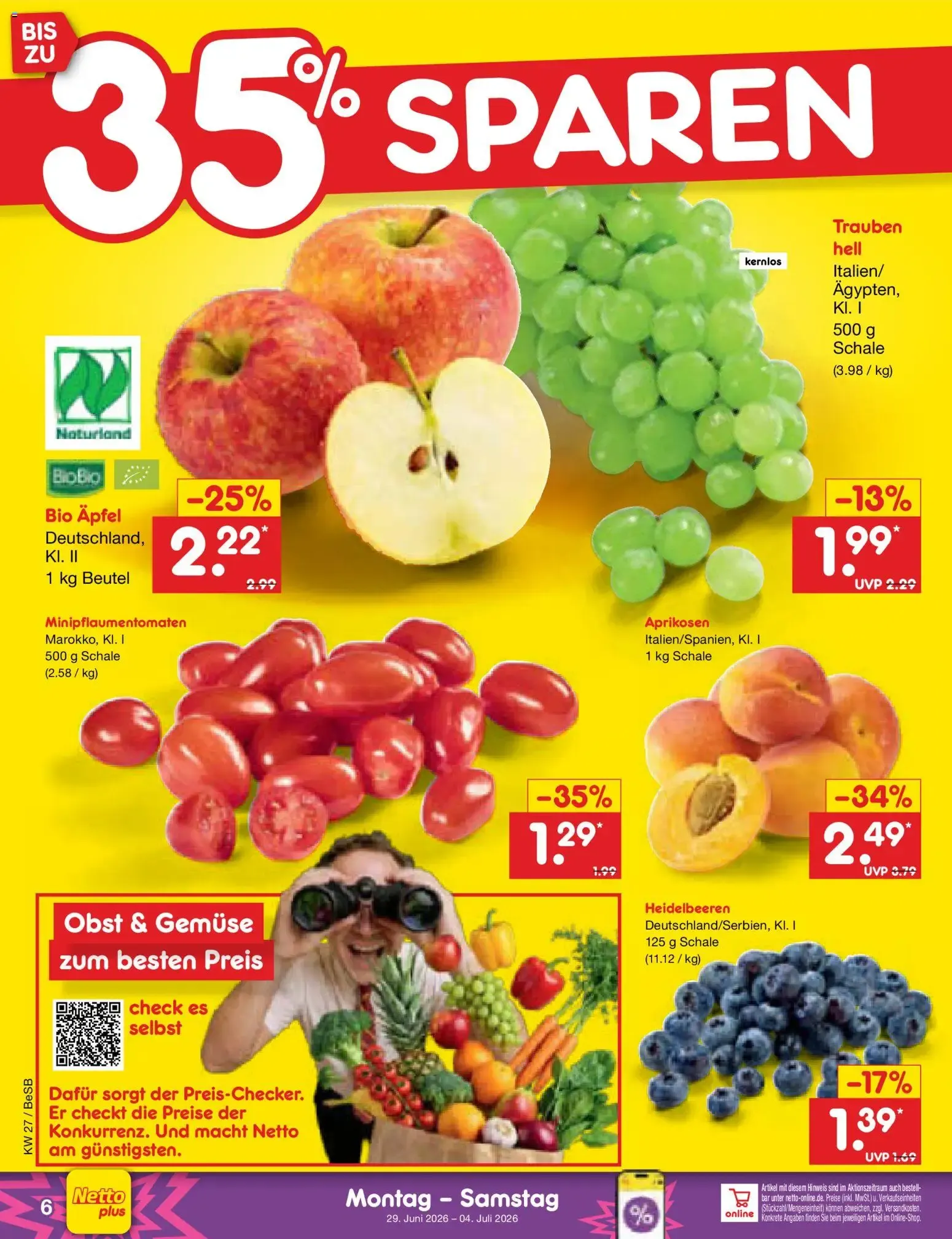 Netto Marken-Discount Prospekt (ab 29.06.2026) » Angebote von 29. Juni bis 4. Juli 2026 - Prospekt seite 8